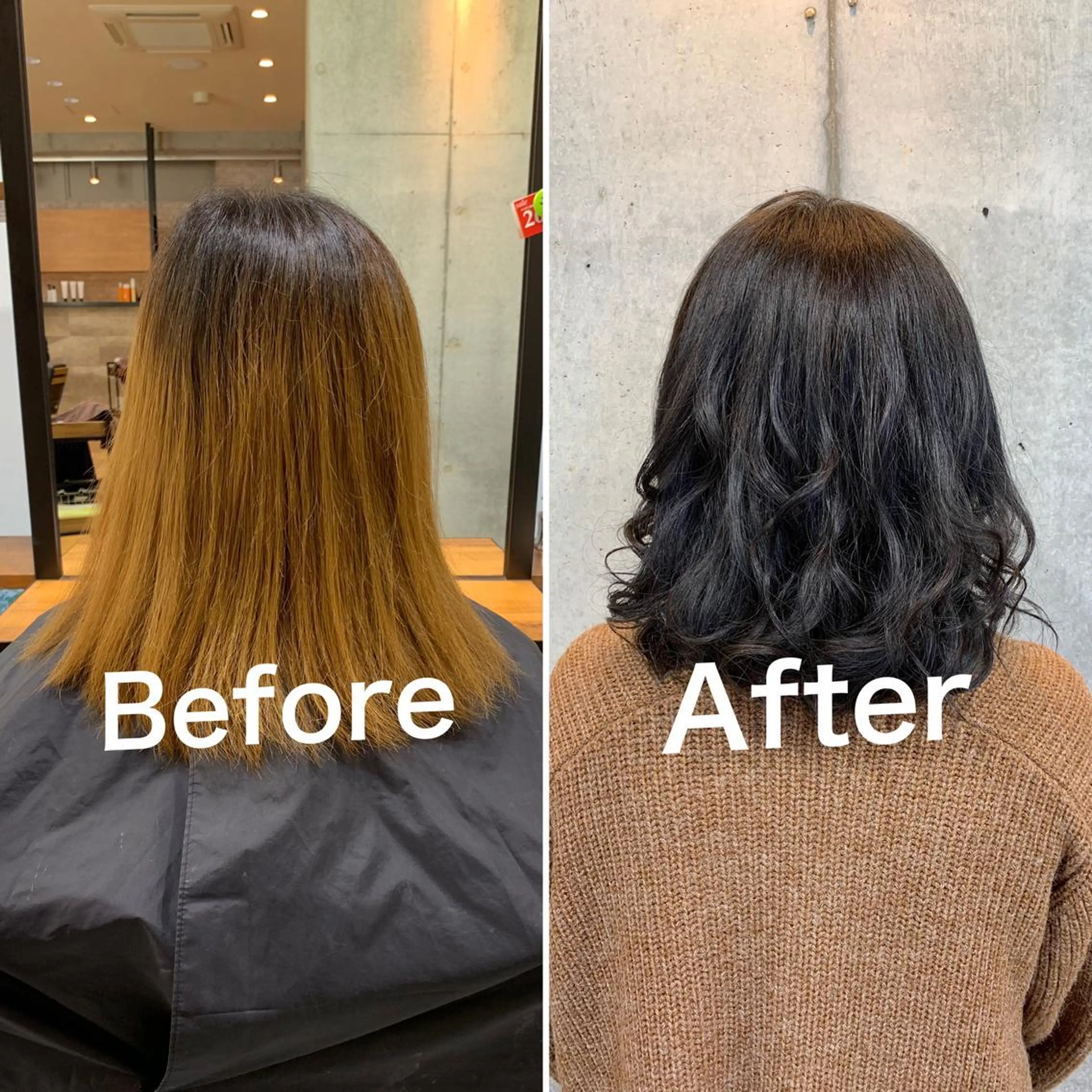 カラー カット トリートメント 佐瀬竜矢PRIMAL /portのヘアスタイル