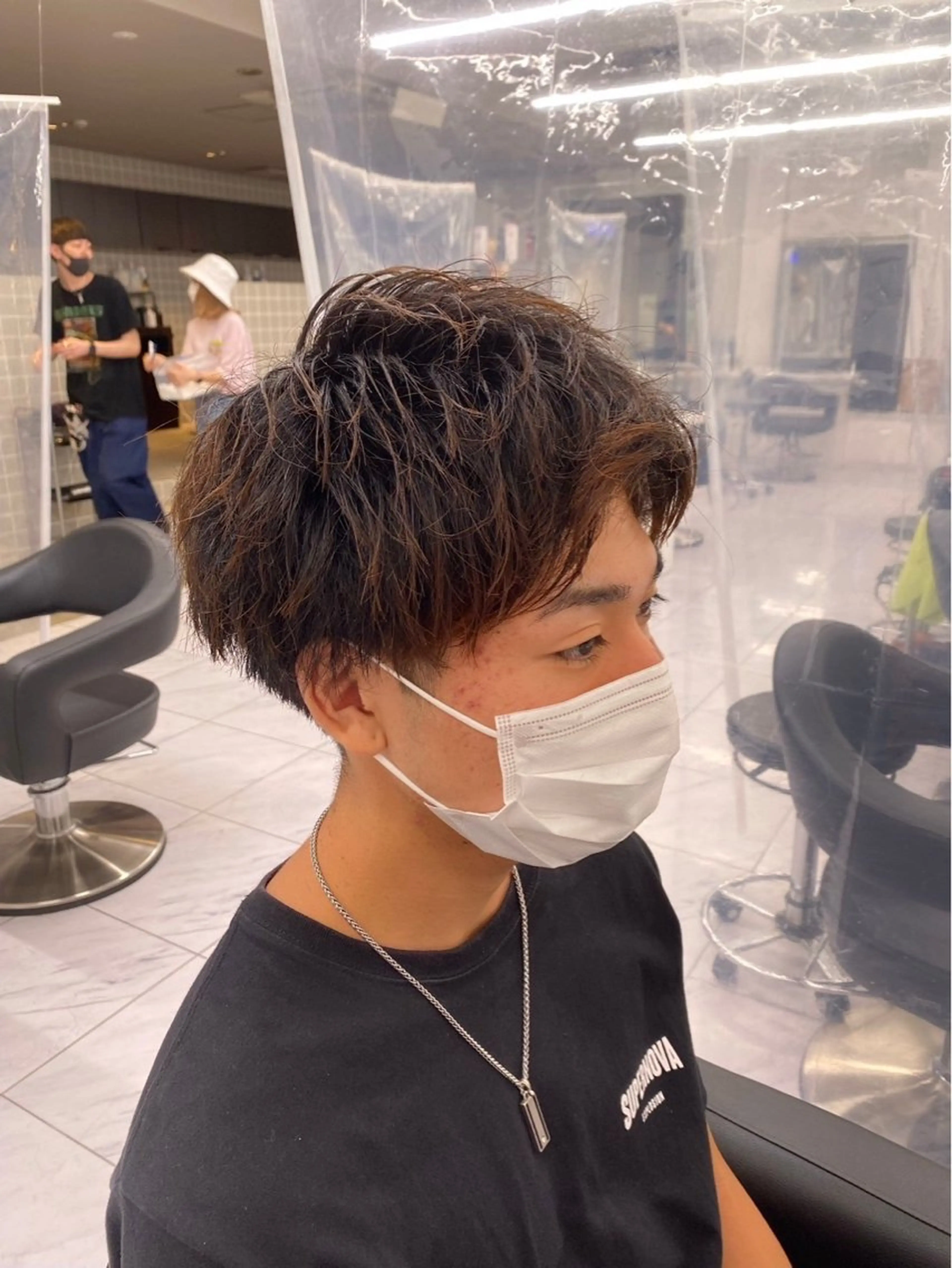 🩶メンズカット&頭皮マッサージ🩶シャンプー、ドライ付き🫧✨の写真