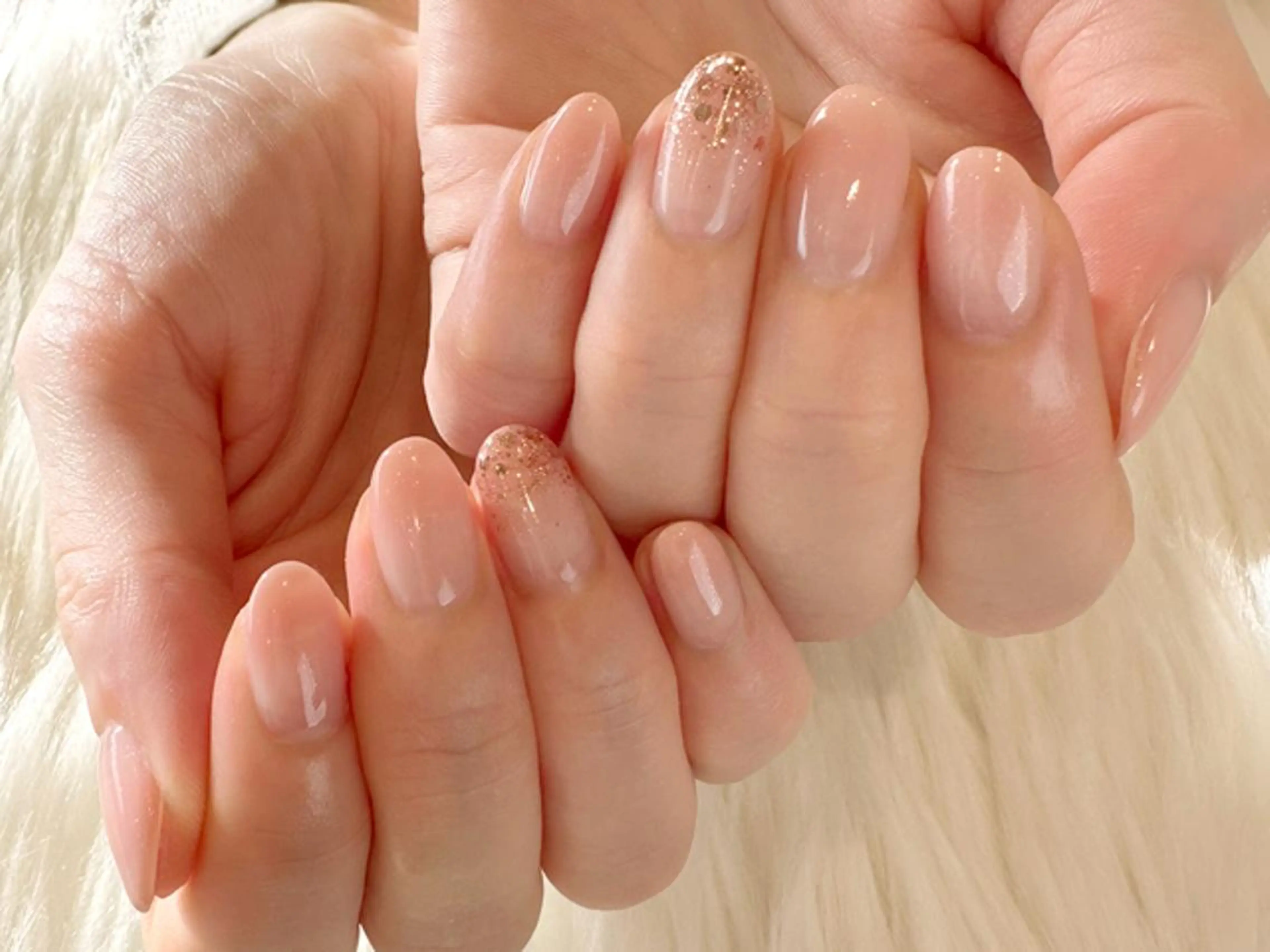 ネイル シンプルネイル ハンドネイル Kanai Harukaのネイルデザイン