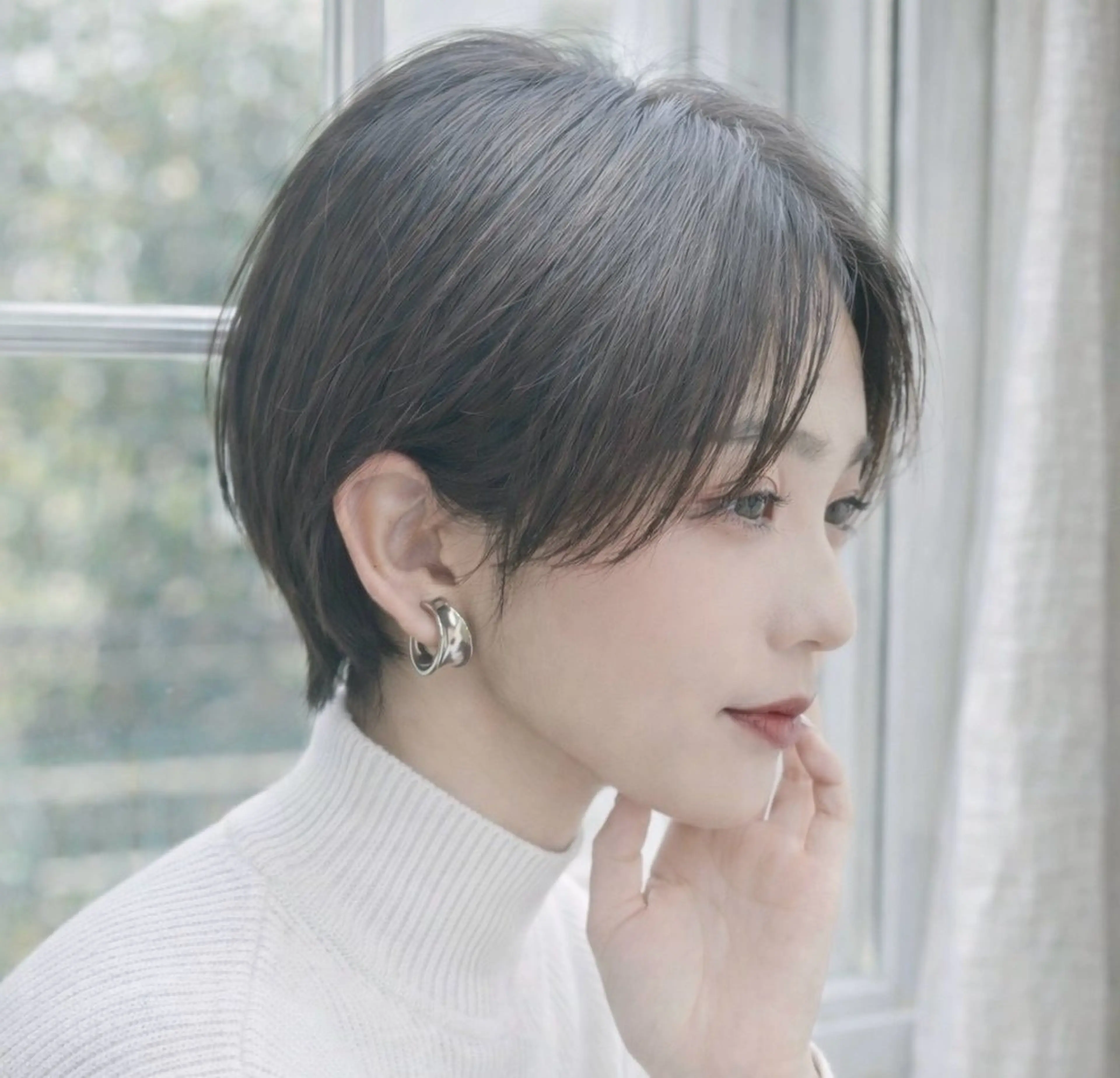 ショート カット トリートメント ヘッドスパ 【3月限定】 ショート　岡　那輝のヘアスタイル