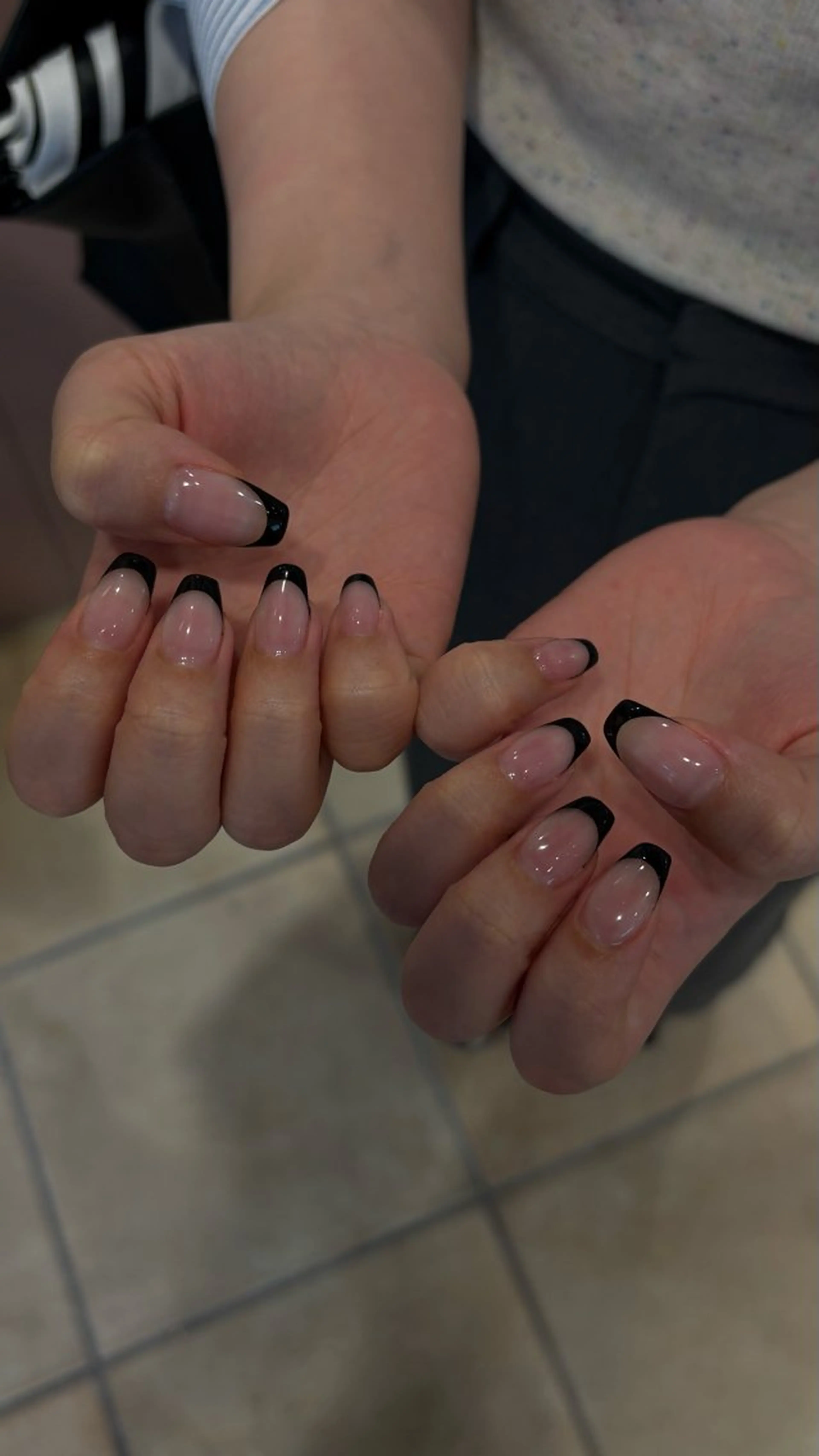 ネイル フレンチネイル She nail KIRYOのネイルデザイン