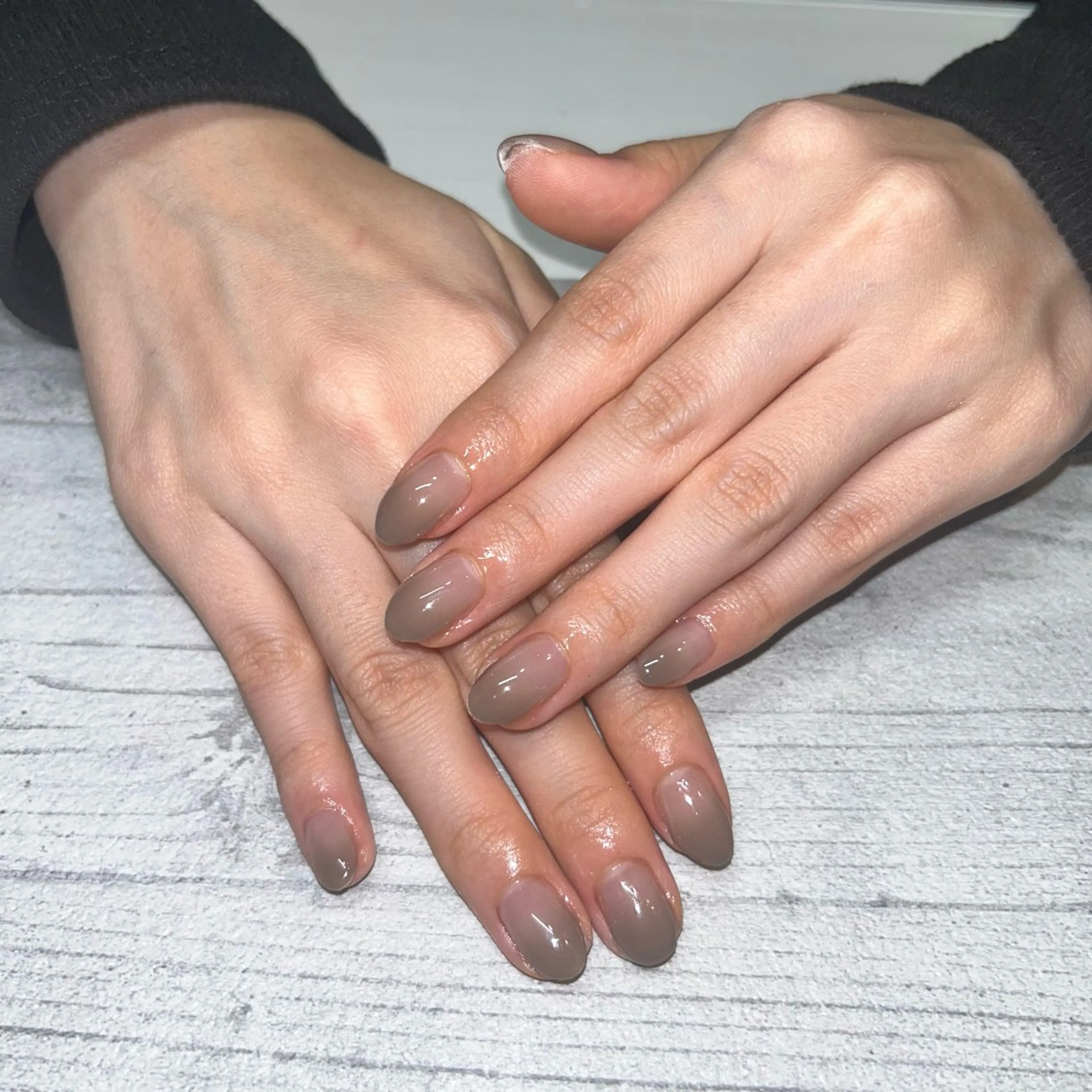 ネイル グラデーション シンプルネイル Megu 【 cutill 】のネイルデザイン