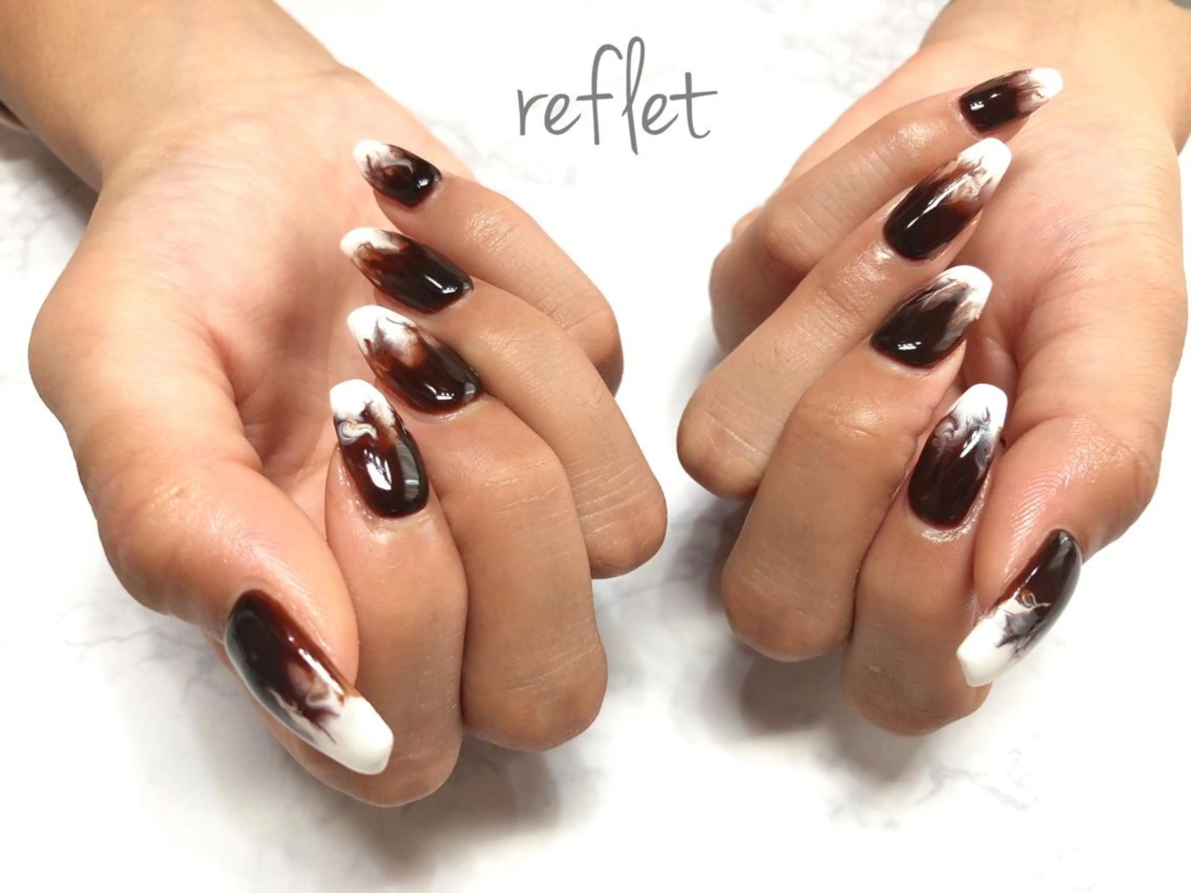 ネイル ハンドネイル reflet nailのネイルデザイン