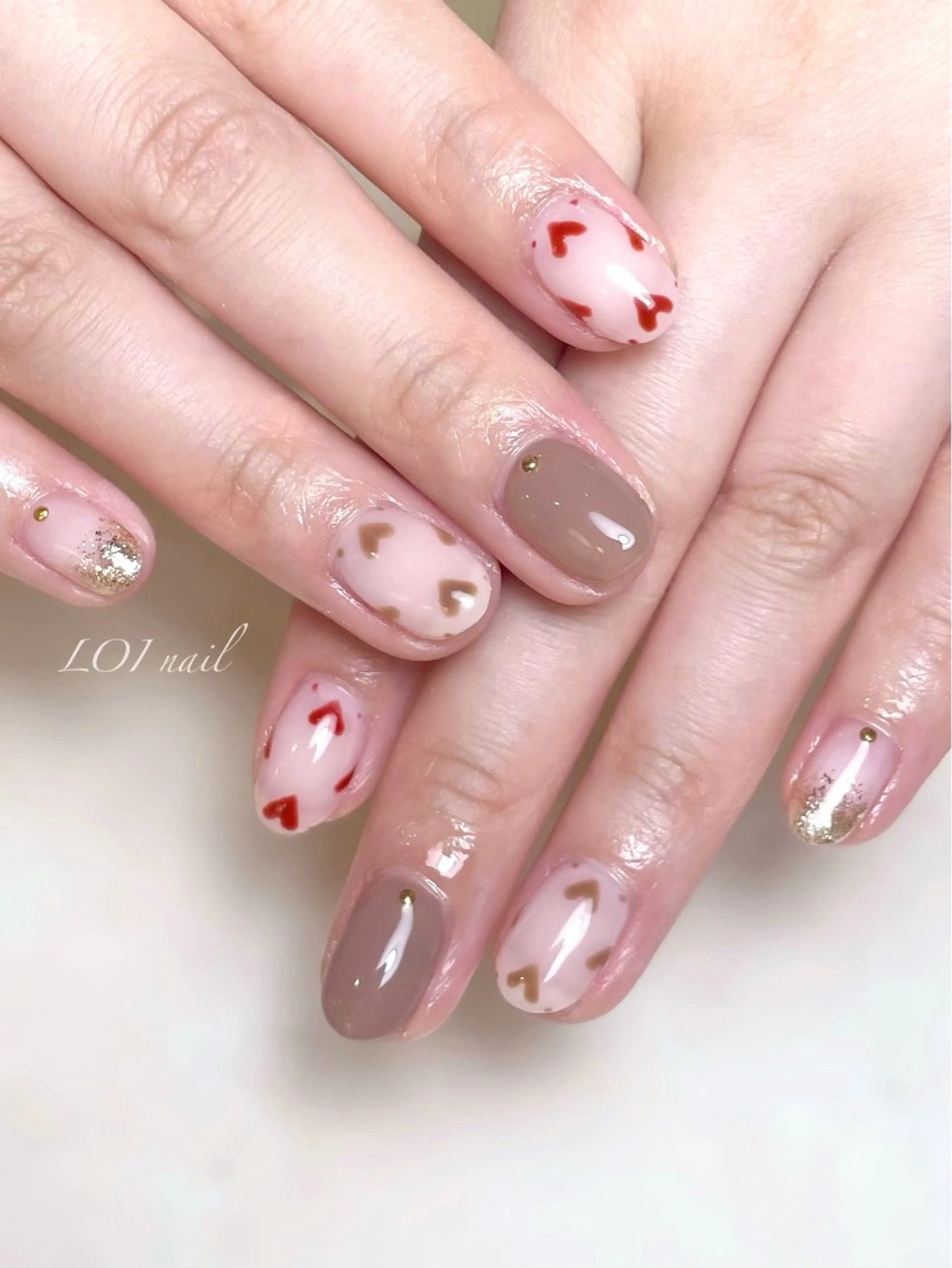 ネイル アートネイル ハンドネイル LOI nail monaのネイルデザイン