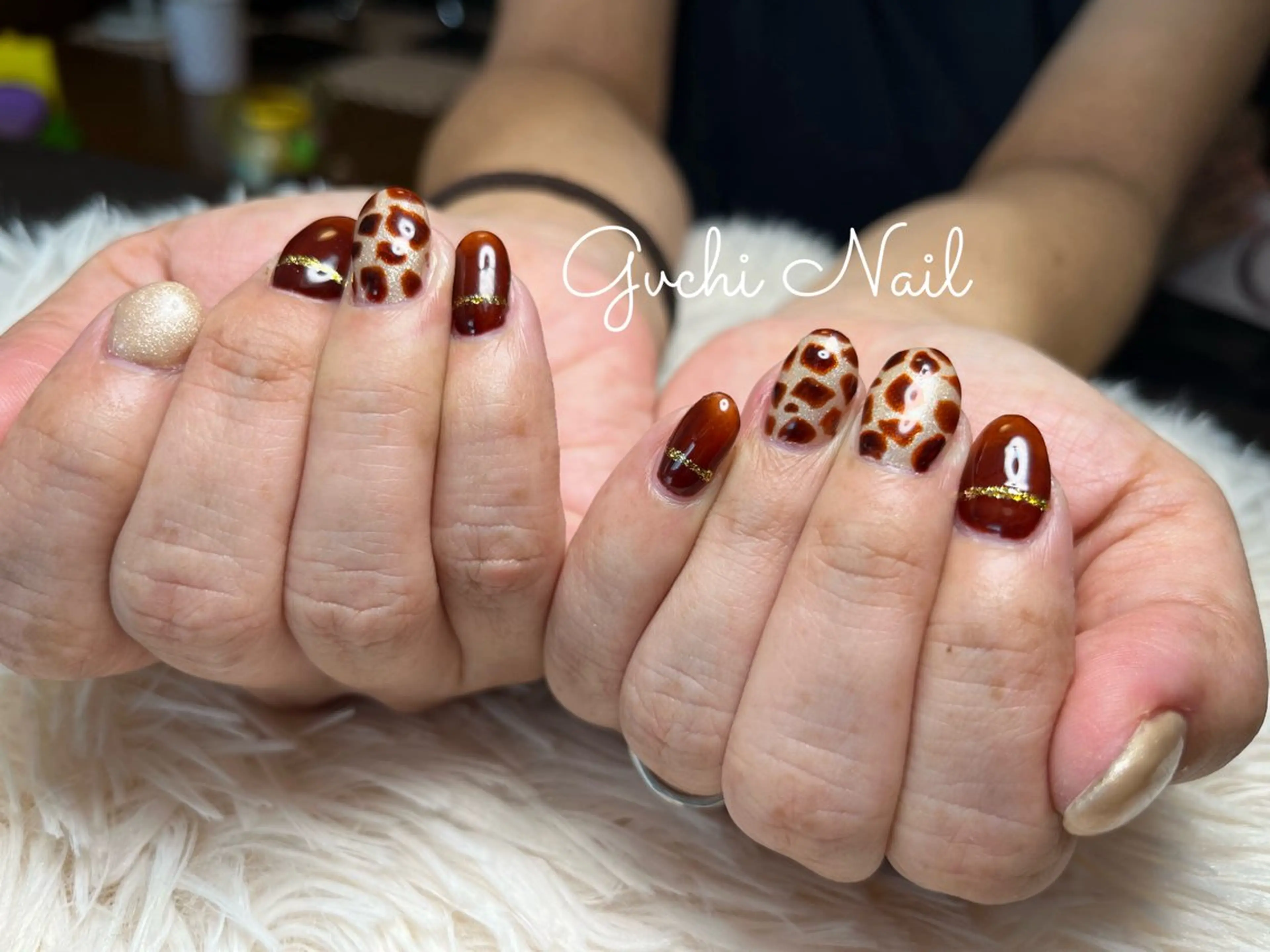 ネイル 大島 さやかのネイルデザイン