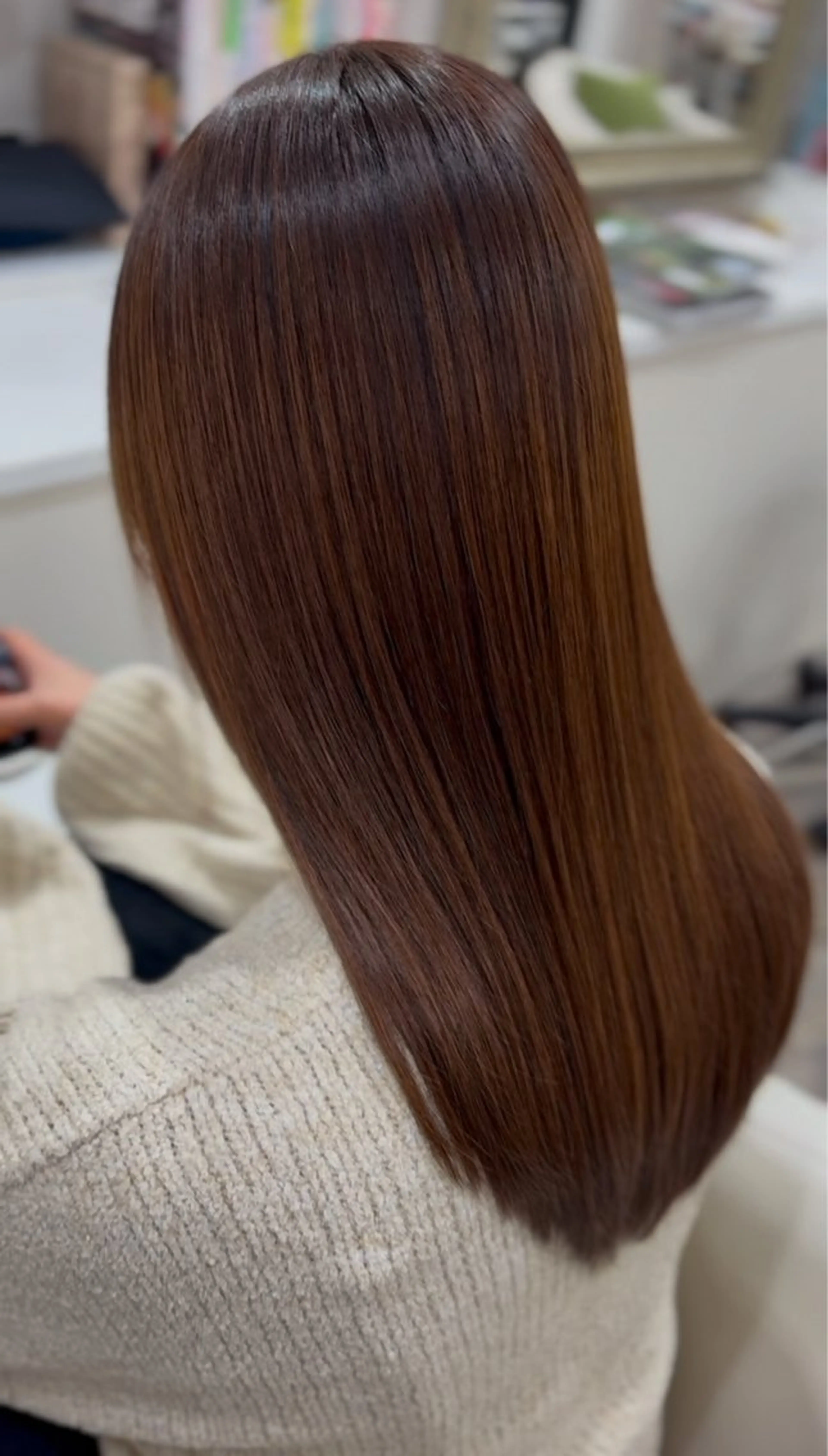 ロング 縮毛矯正 【TAKAYA】🌸 縮毛矯正専門店のヘアスタイル