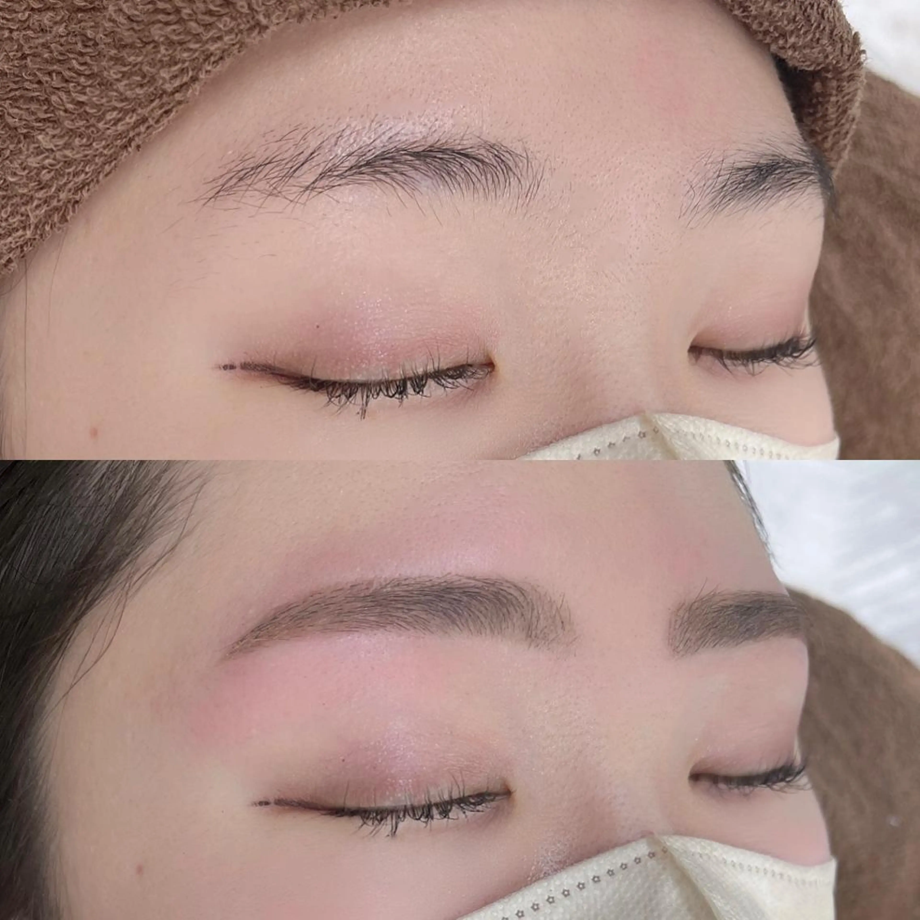 パーマ メンズ アイブロウ BEIGE 金山 🌹RUKAのマツエク・マツパデザイン