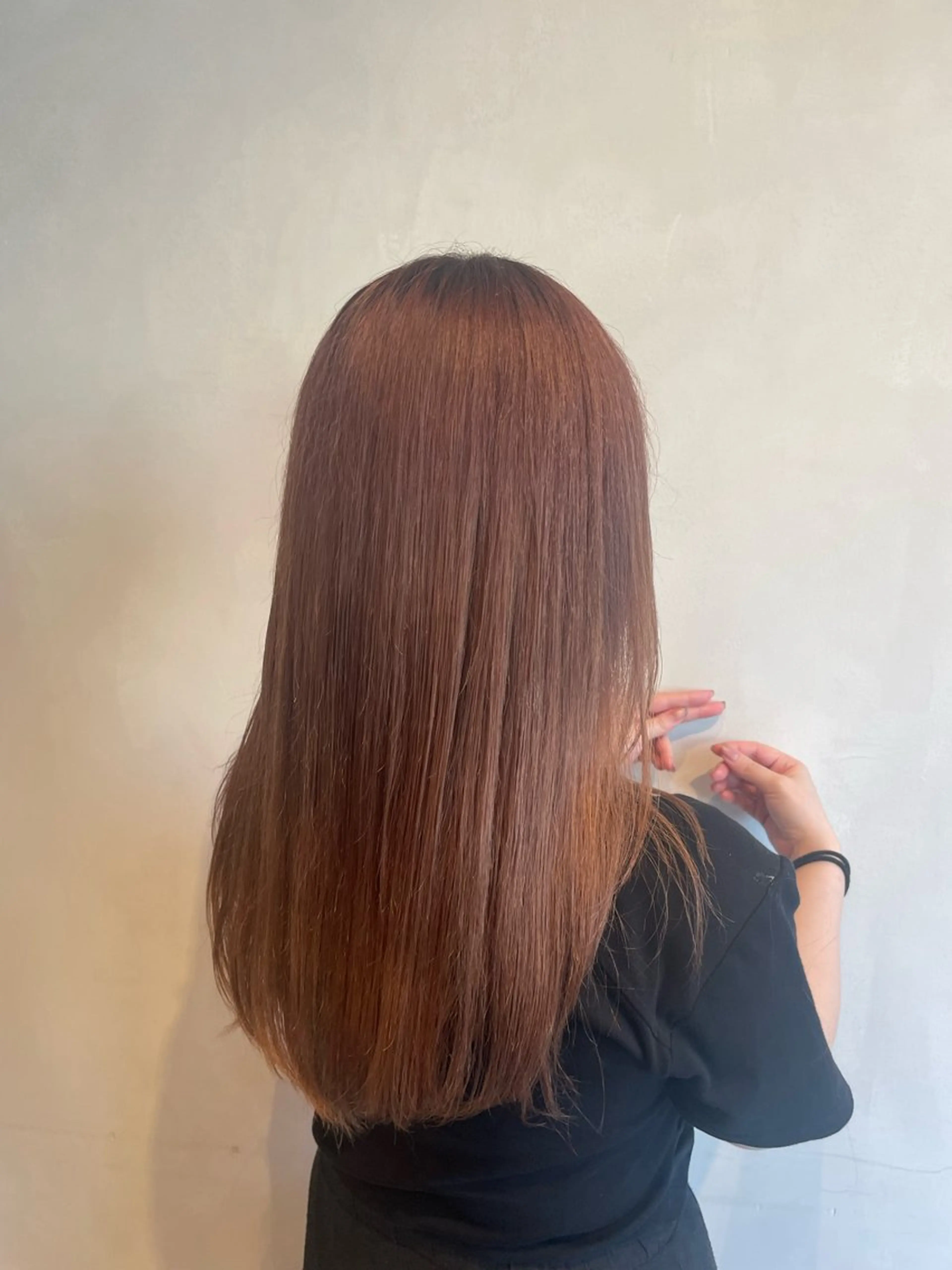 ロング cloe中目黒店所属・Cloe中目黒店 さなのヘアスタイル