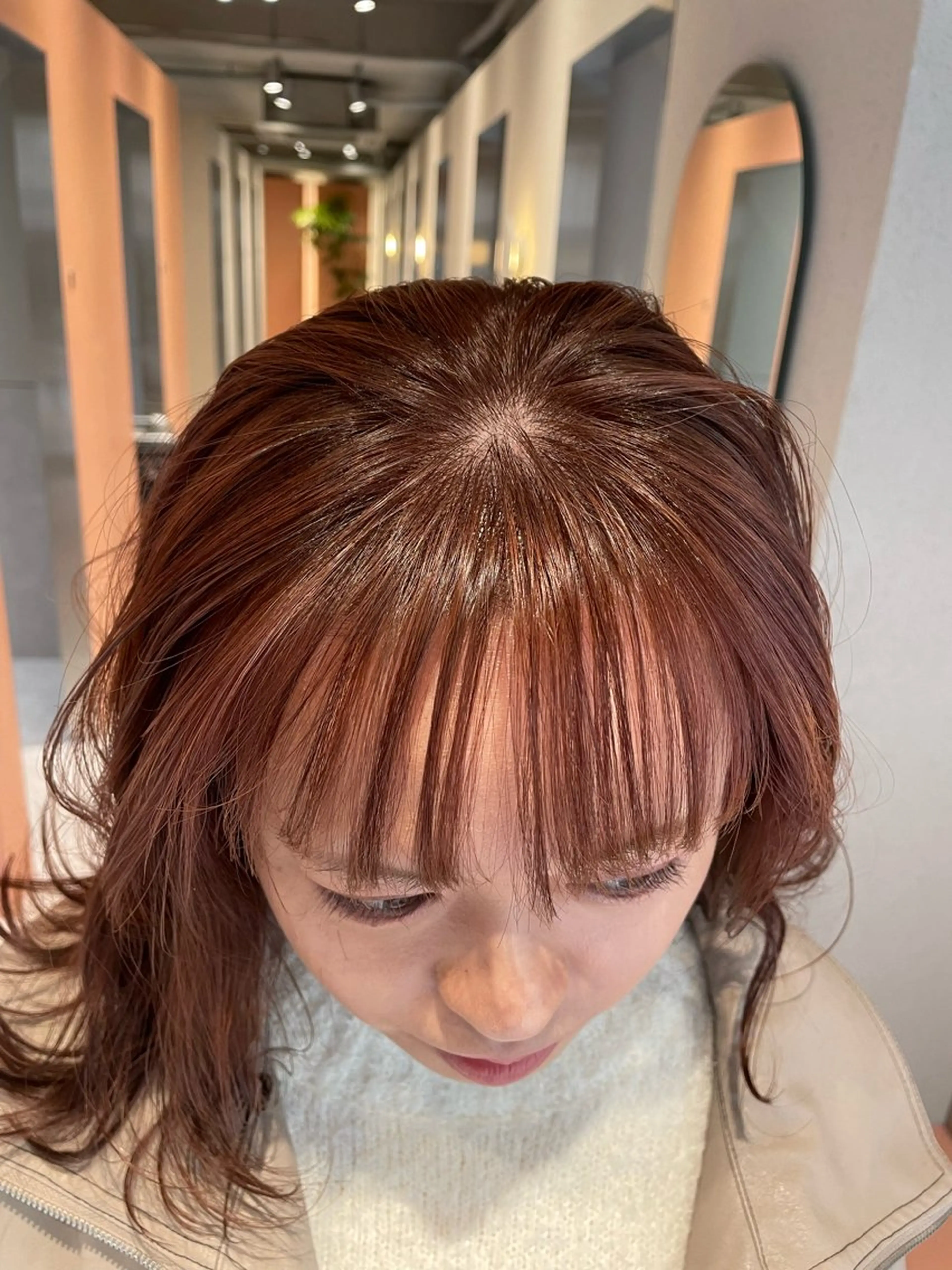 セミロング カット ヘアカラー SALOWIN 立川所属・MAYU /ナチュラルヘア🌷のヘアスタイル