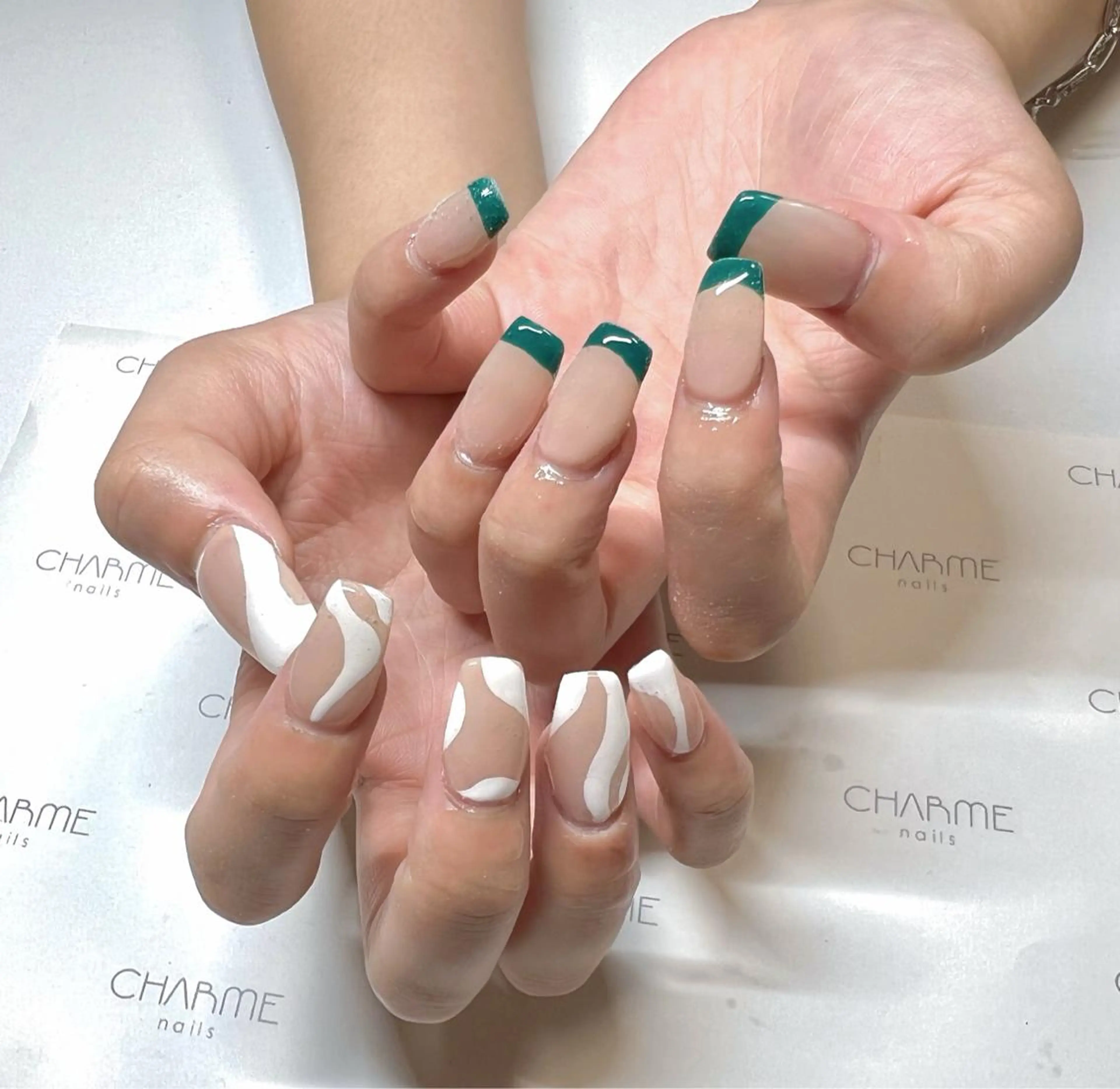 ネイル ハンドネイル CHARME 🤎〔RINA〕のネイルデザイン