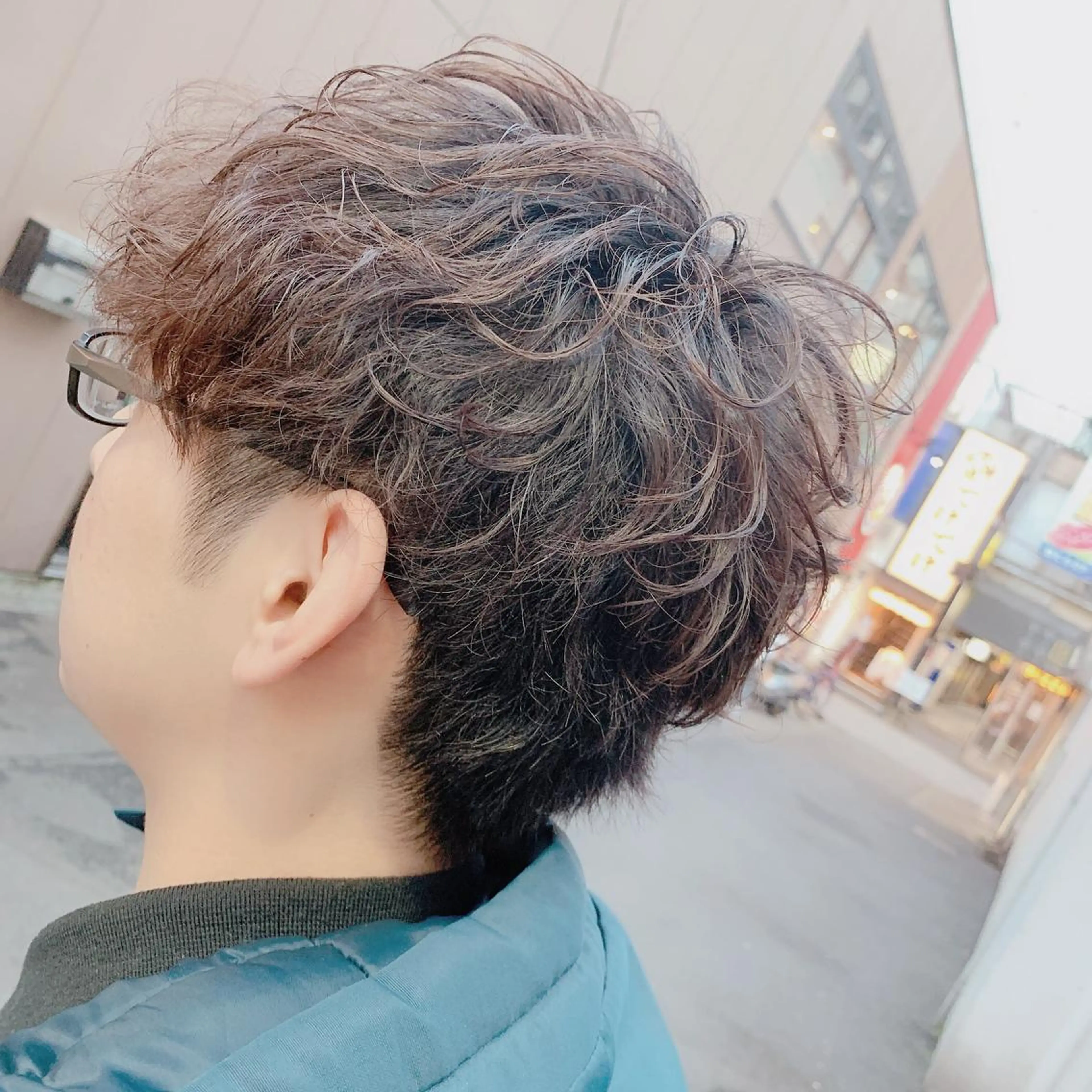 ショート パーマ メンズ メンズパーマ スパイラルパーマ 【メンズモデル募集】 Bassa所沢のヘアスタイル