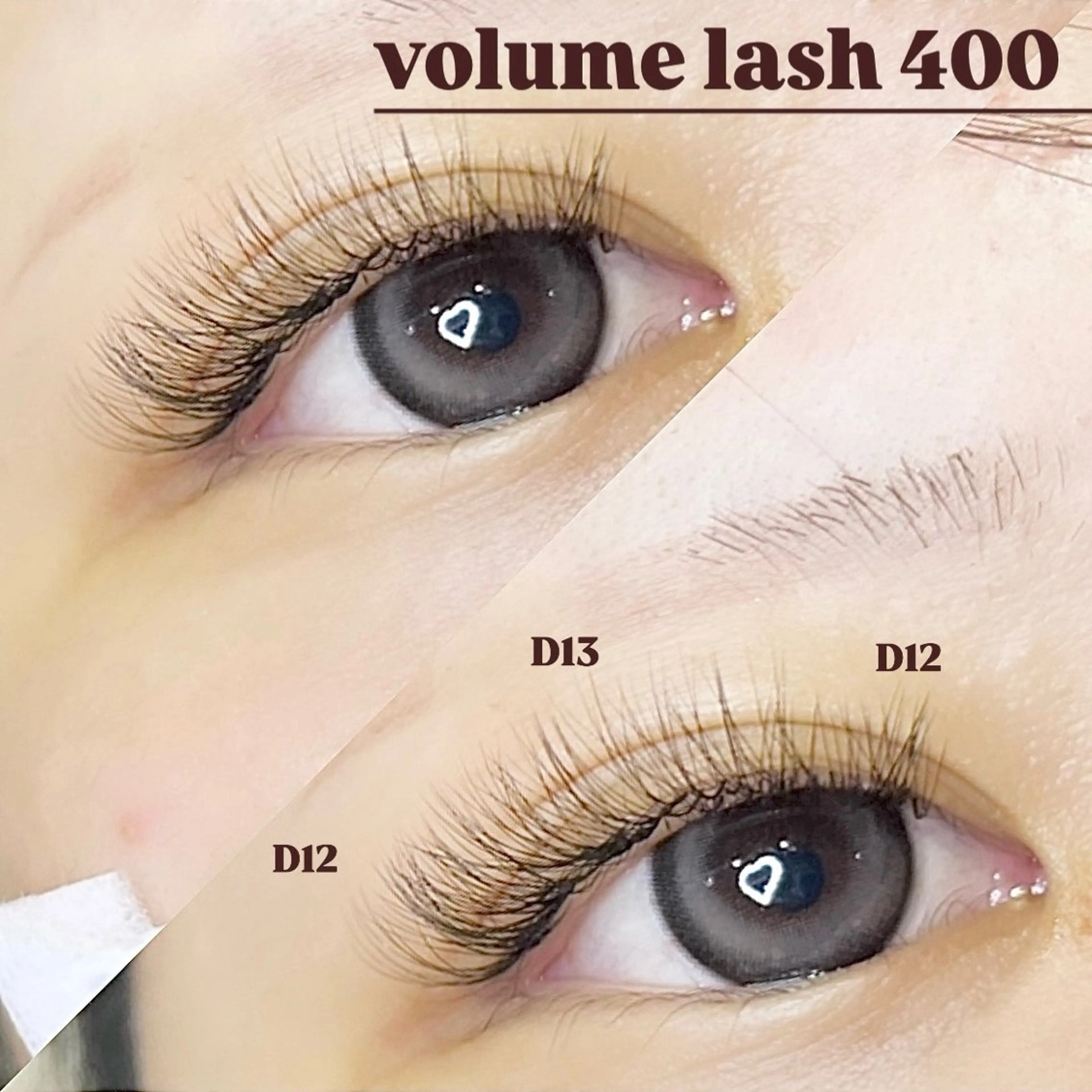 ボリュームラッシュ300~400本/オフ無料✨️の写真