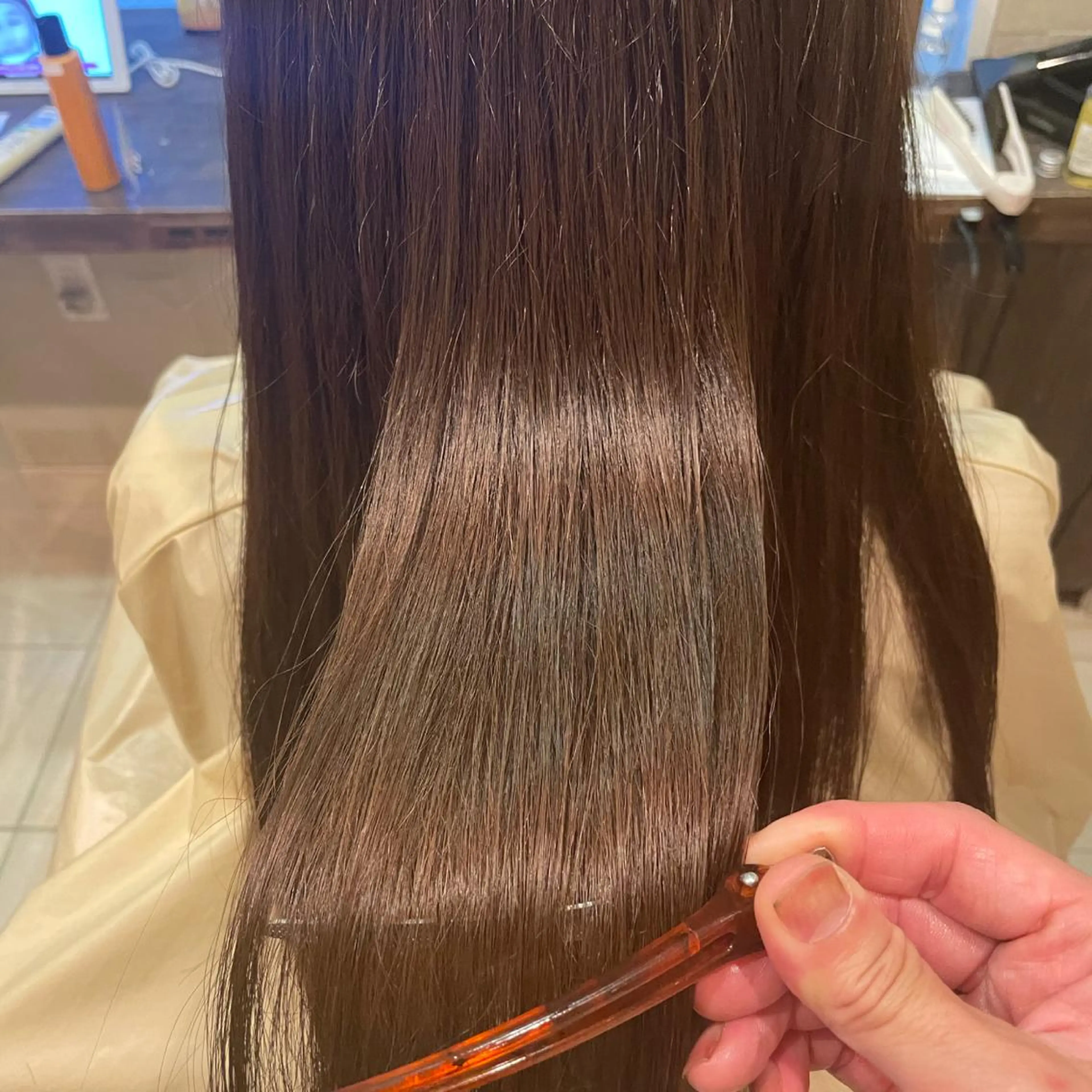 ロング 縮毛矯正 hairresort Ai 川越店のヘアスタイル