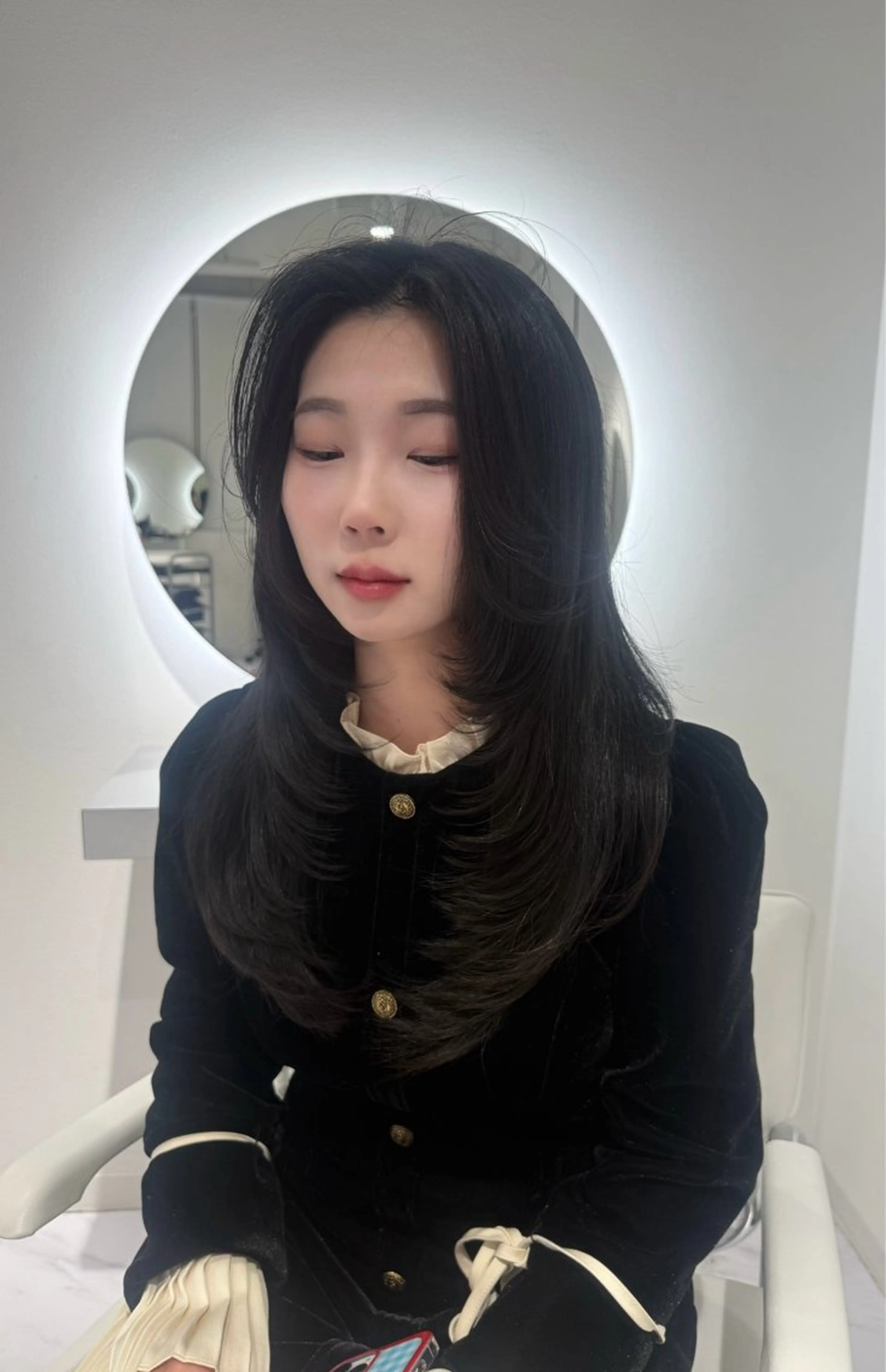 ロング レイヤーカット🫧 🎀Tomoka🎀のヘアスタイル