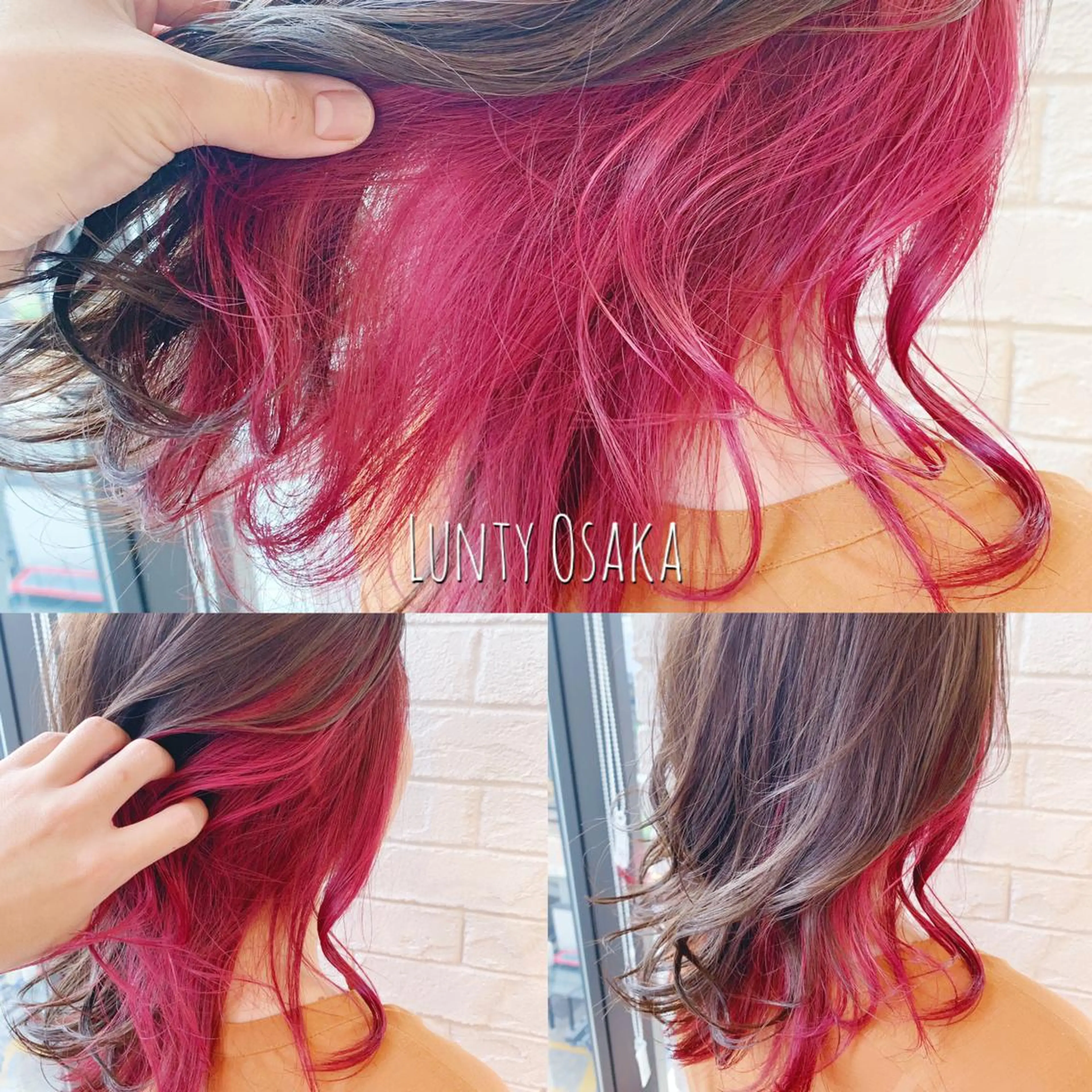 ミディアム カラー enn. bleach by t.a.g所属・枚方/樟葉駅 3分 enn. AKIRAのヘアスタイル