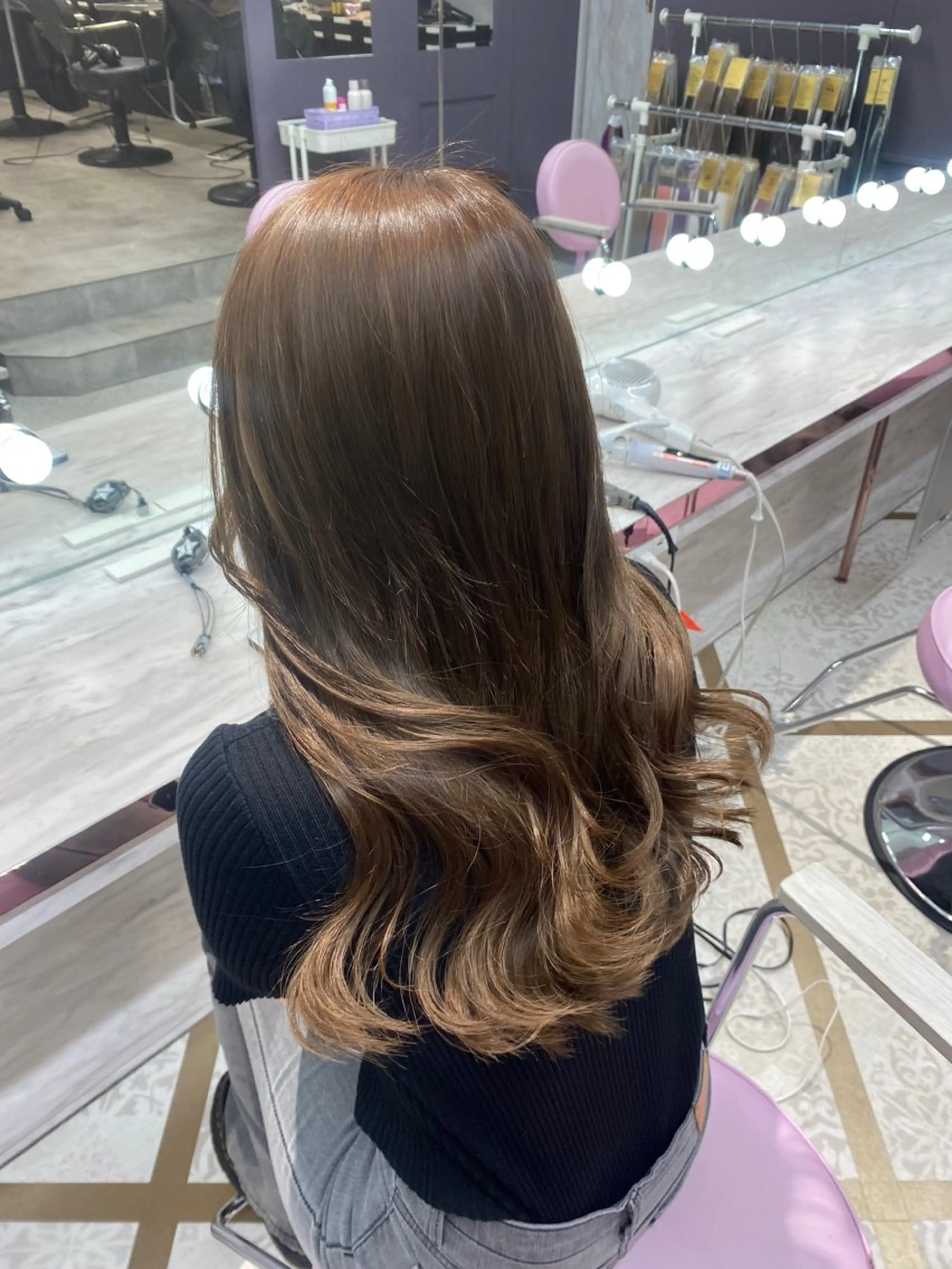 ミディアム 韓国風モテヘア 🇰🇷aki♡のヘアスタイル