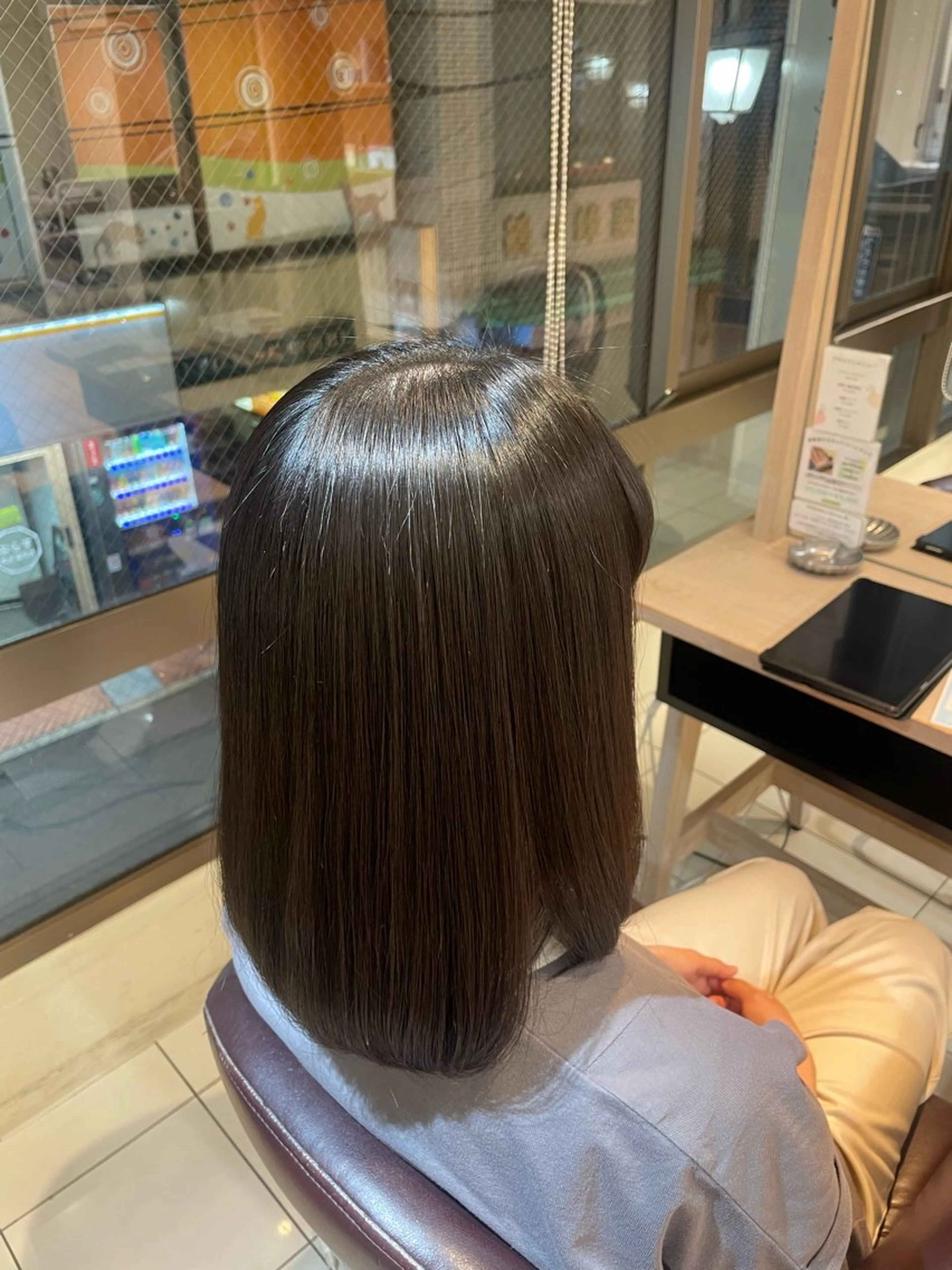 ミディアム 新宿 /透明感カラー レイヤー/NANAのヘアスタイル