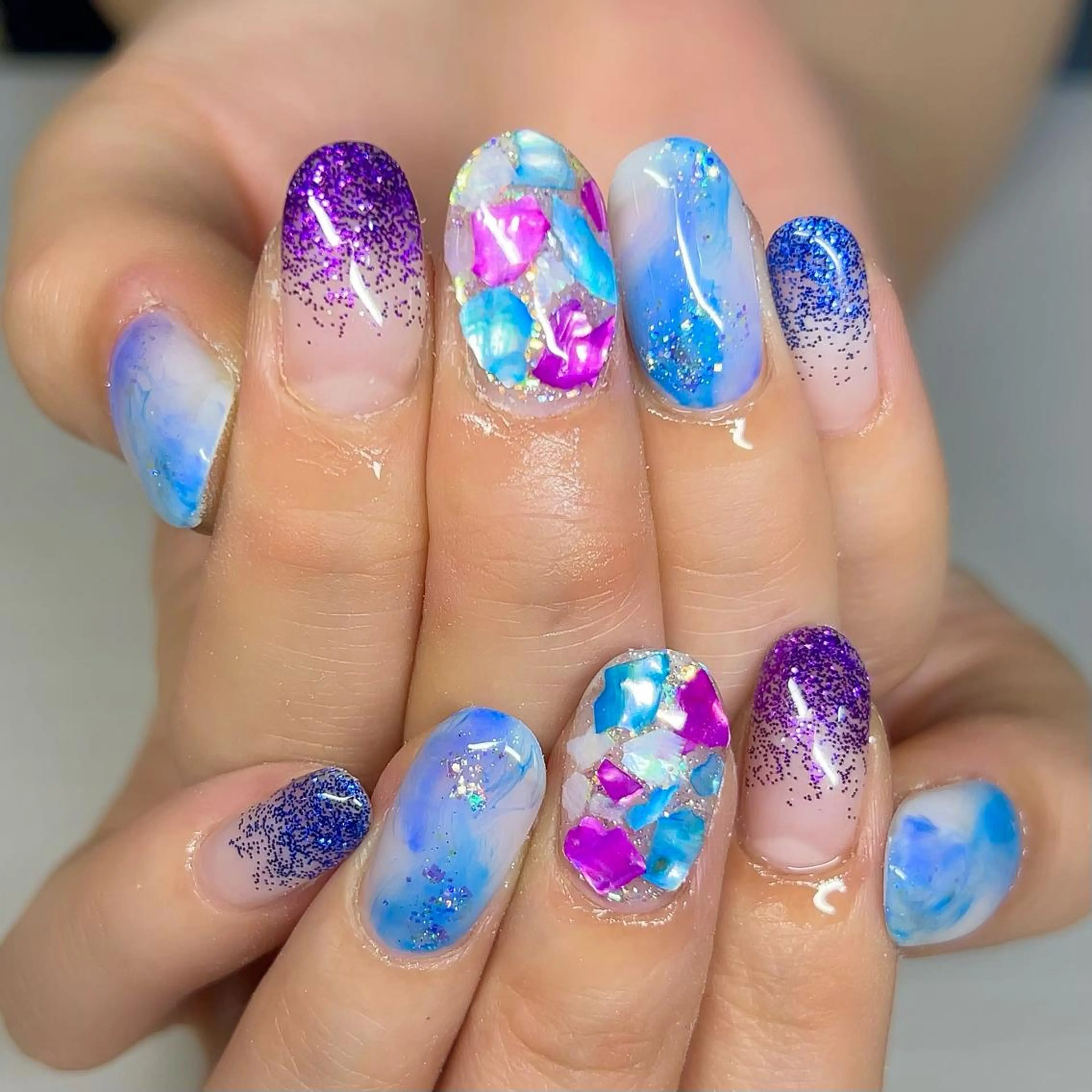 ネイル ハンドネイル 【Yappy🌈】 💖P-tanaのネイルデザイン