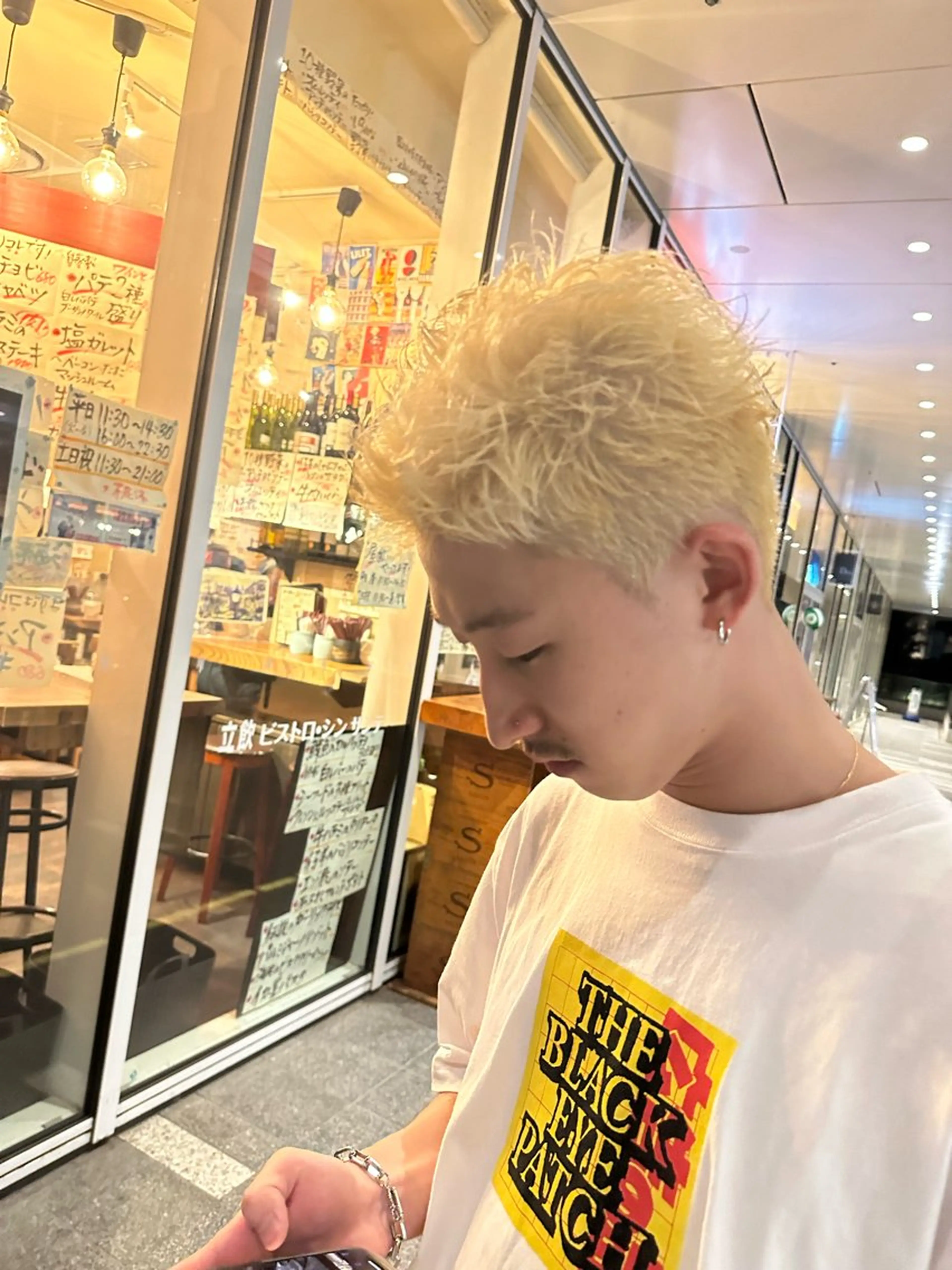 ショート カラー メンズ スパイキーショート ショートヘア 今井 ショウタのヘアスタイル