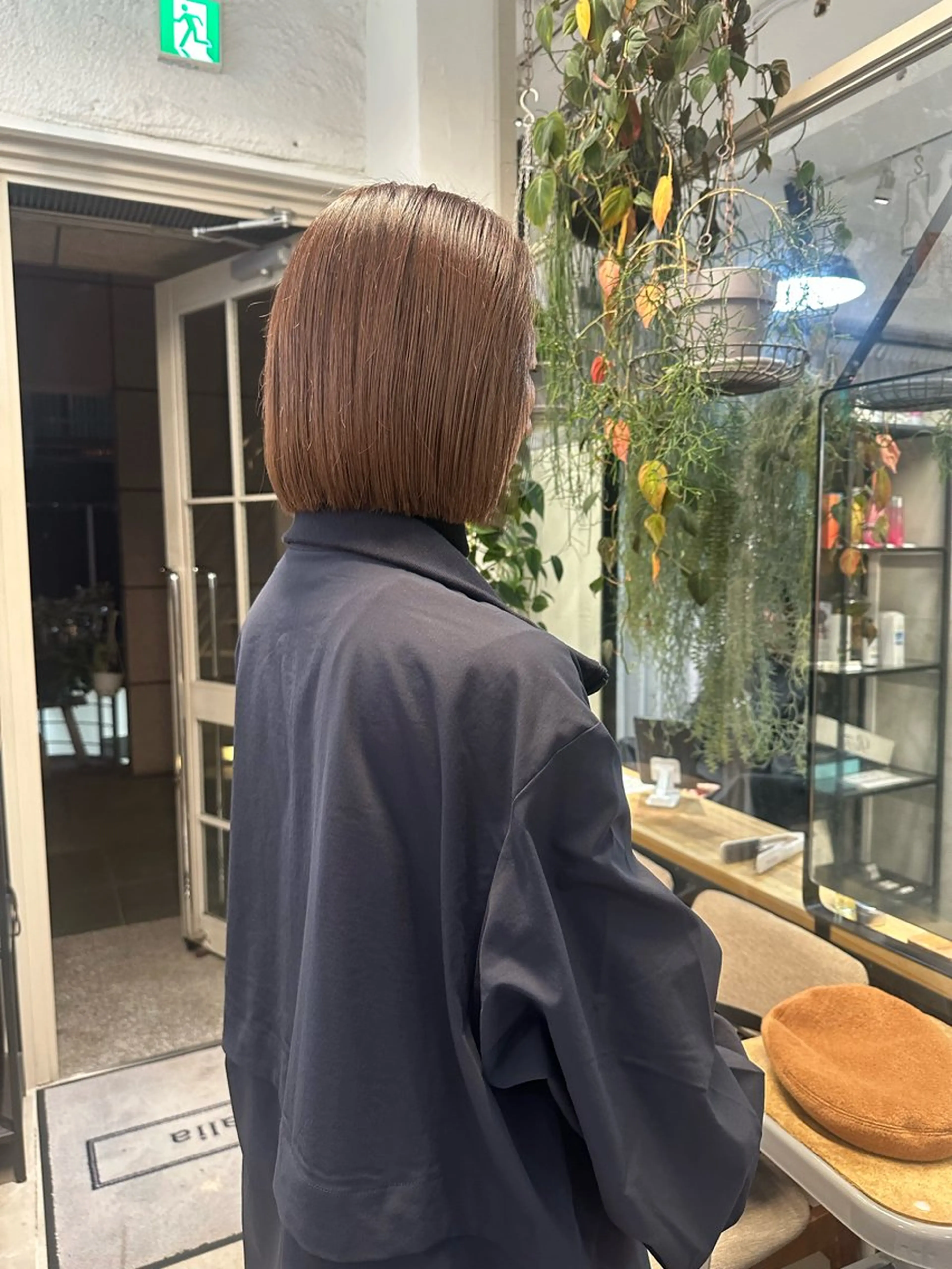 ショート ボブ カット トリートメント ヘッドスパ REINA☁️透明感 カラー/ぷつっと♡のヘアスタイル