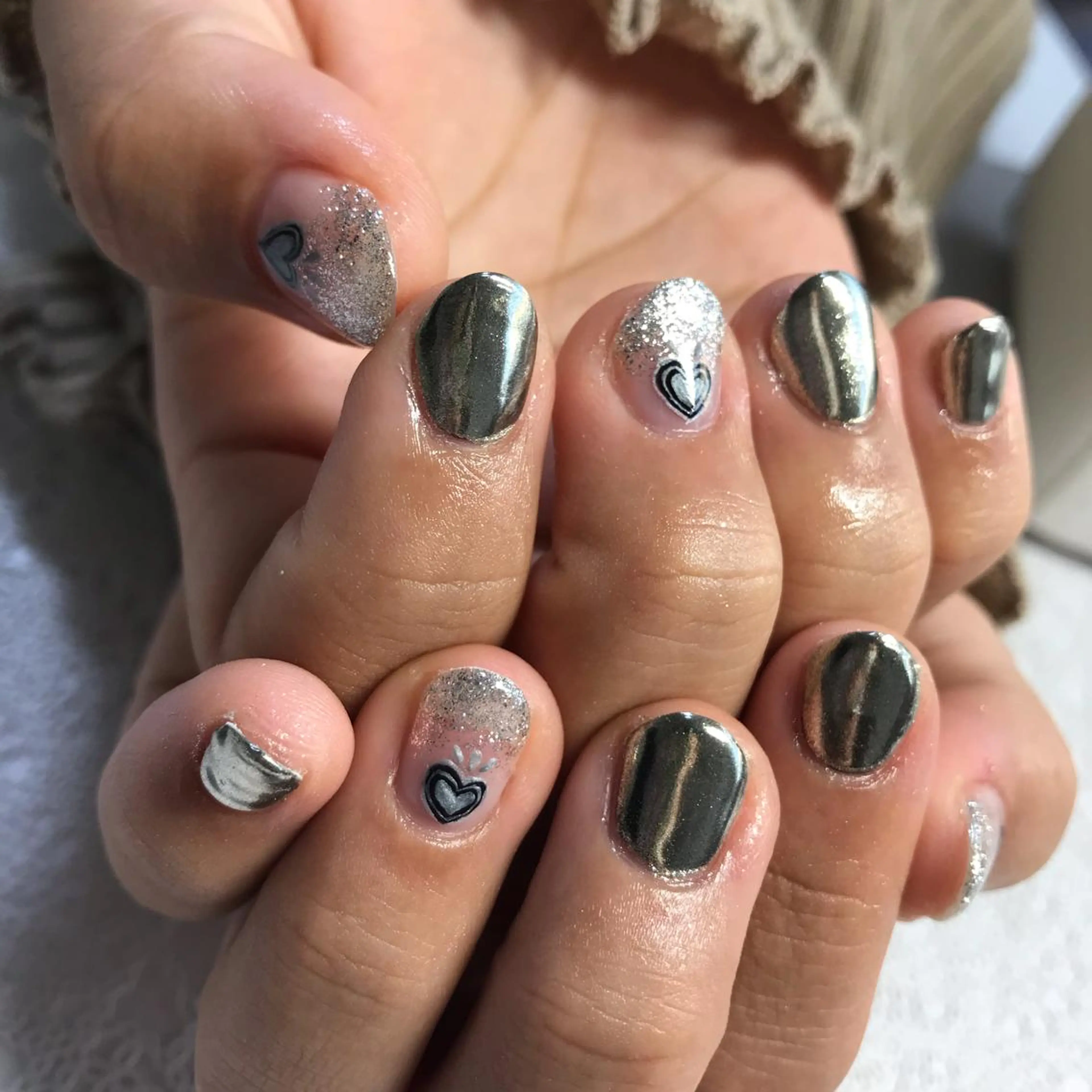 ネイル ハンドネイル フットネイル 菊地 里沙のネイルデザイン