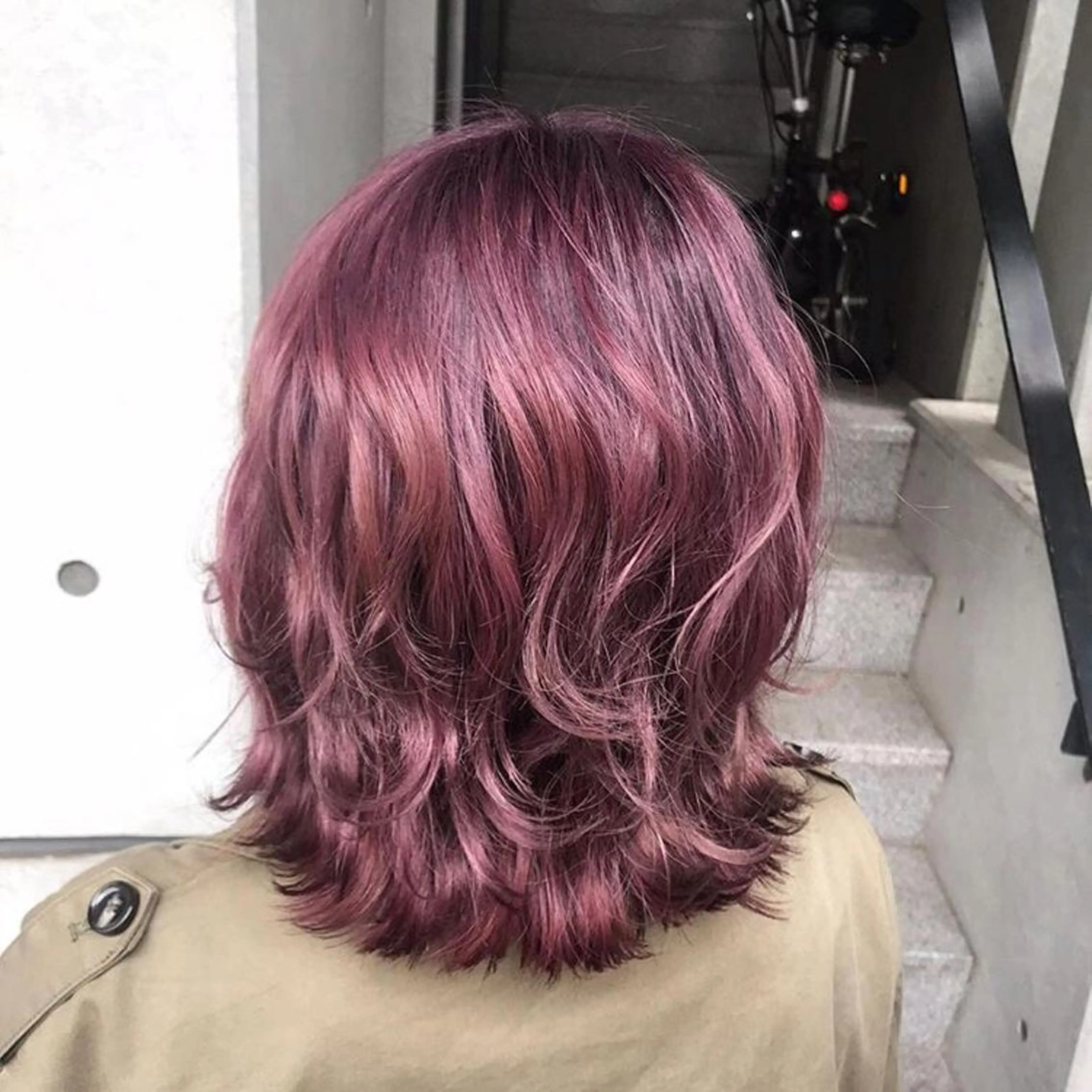 ミディアム パーマ特化美容師 mikuのヘアスタイル