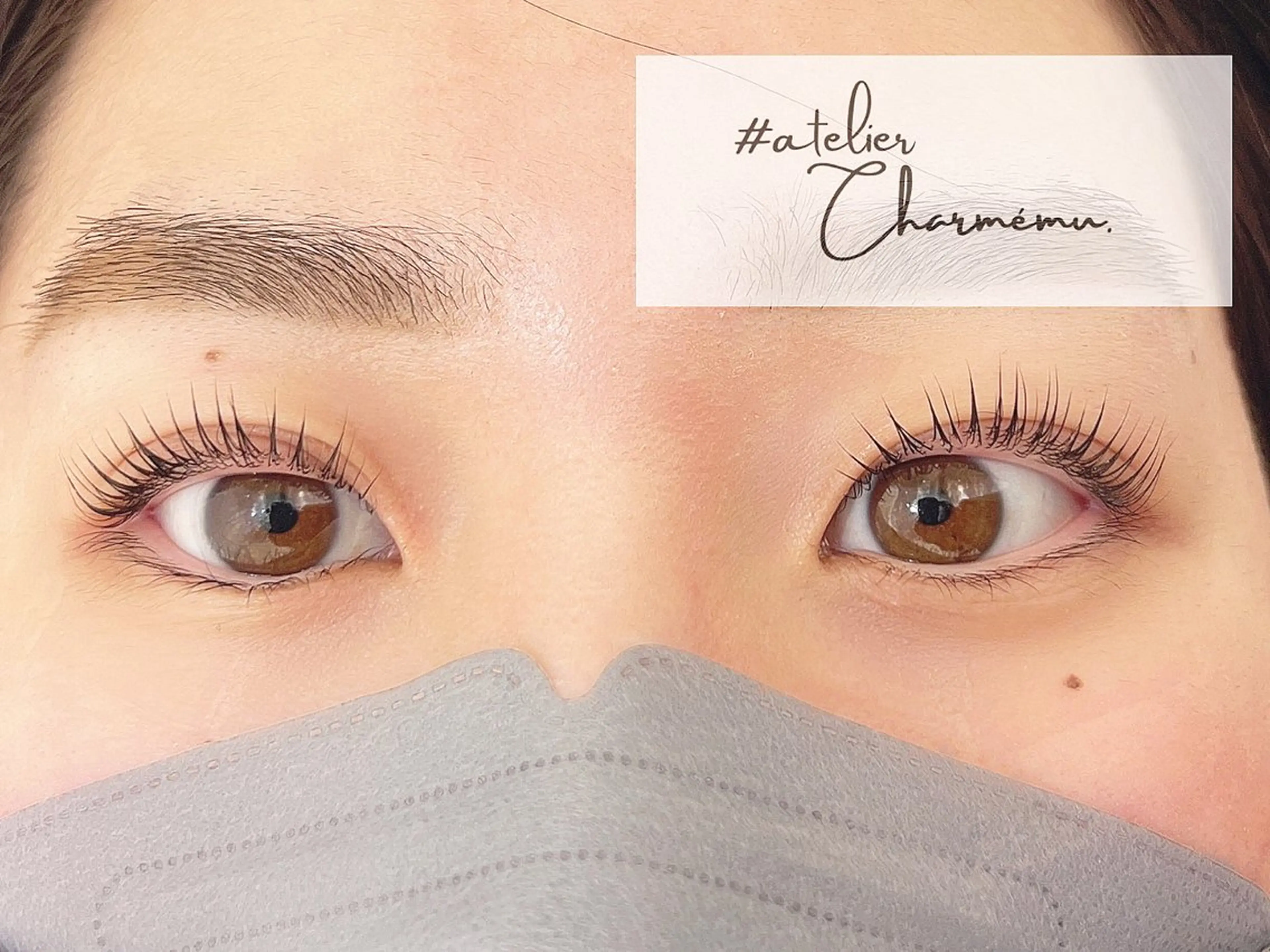 マツエク・マツパ マツパ atelier      Charmemu所属・𝕋𝕆ℙアイリスト sanaeのマツエク・マツパデザイン