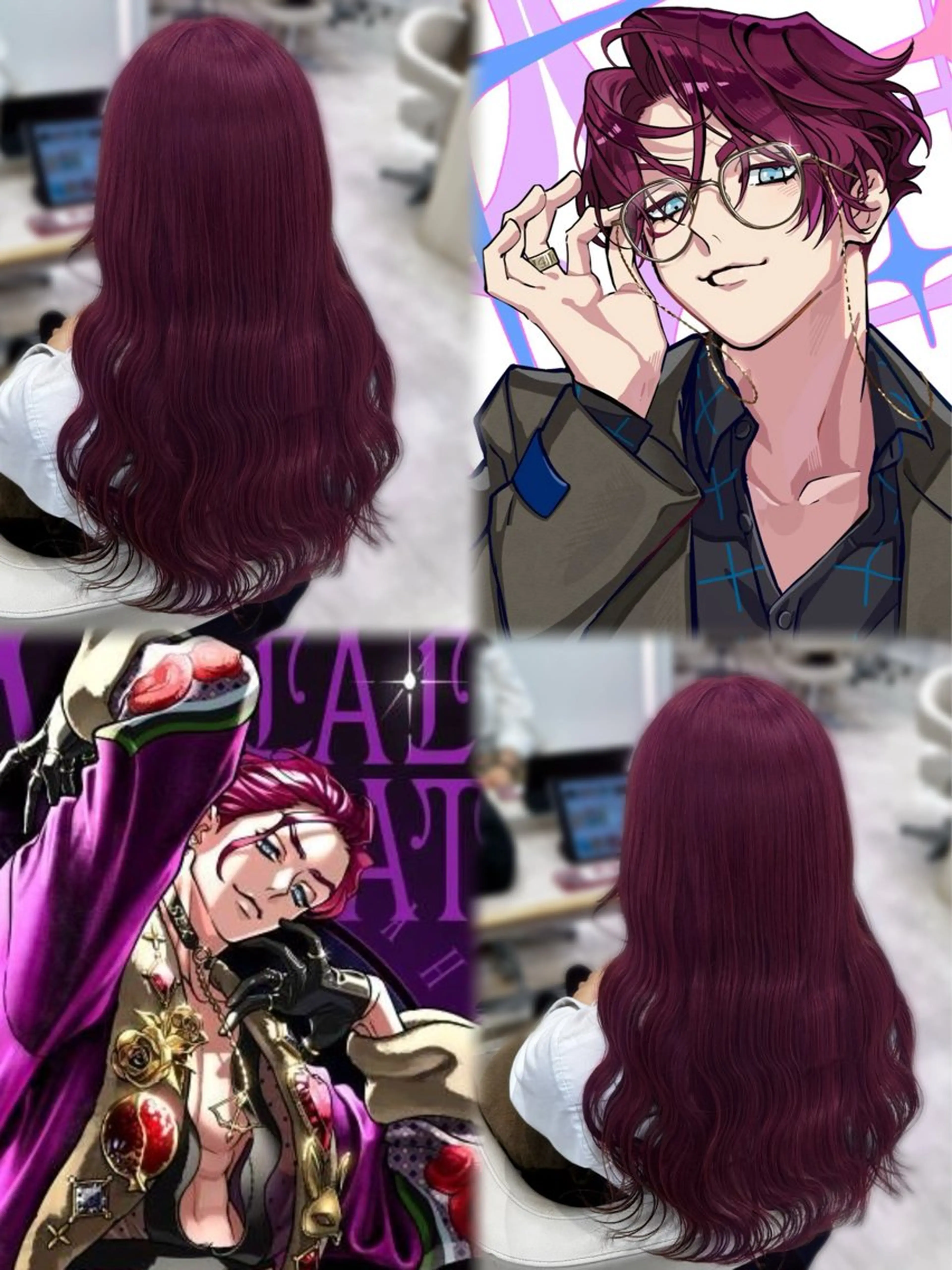 ロング カラー ヘアカラー 推し活/韓国/ブリー チカラーminamiのヘアスタイル