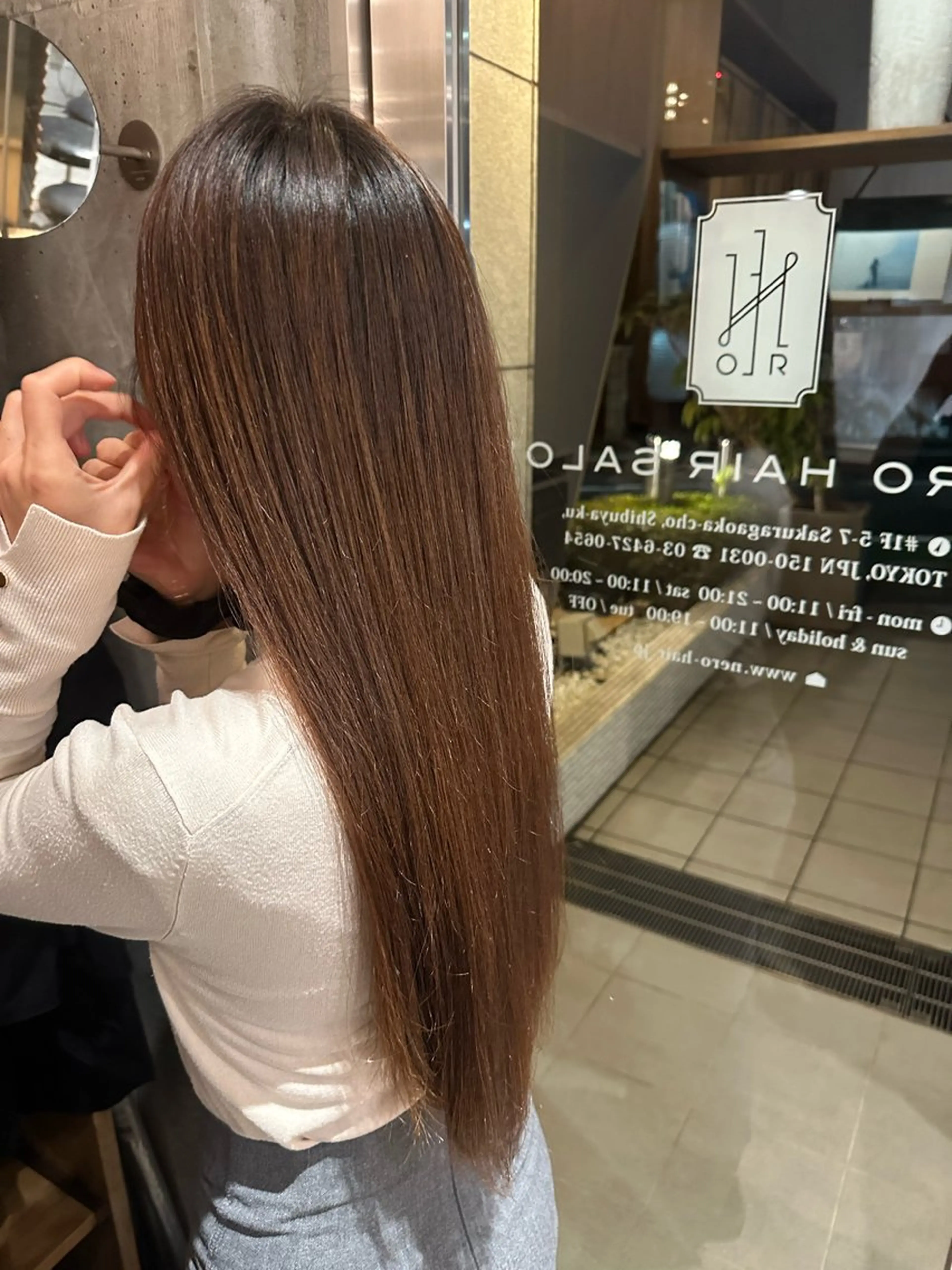 【　🪽jr stylist価格　自然質感縮毛矯正🪽　】縮毛矯正+ アミノtrの写真