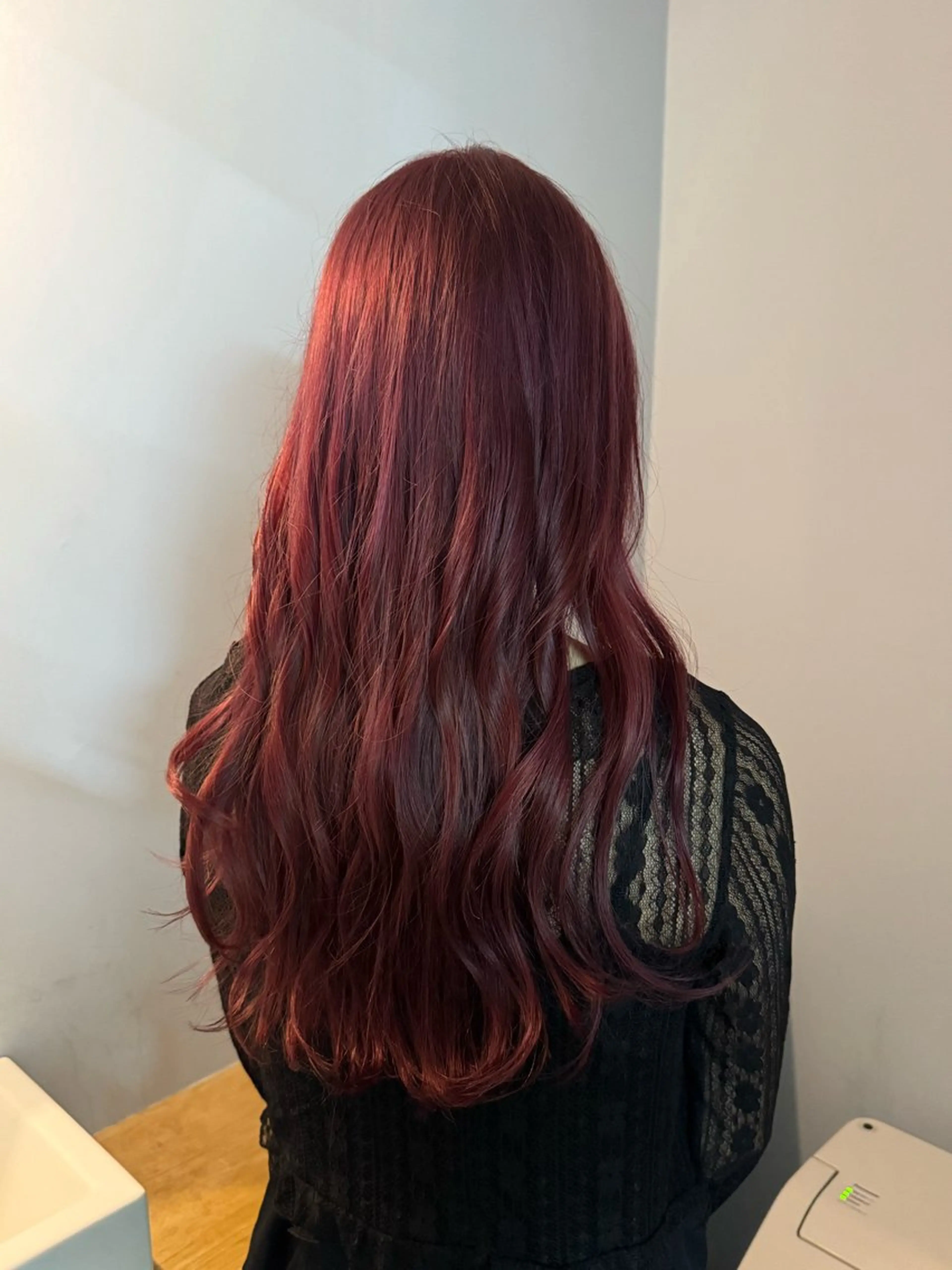 ロング カラー ラベンダーカラー ラベンダーピンク ピンクカラー ヘアカラー ゆうと/ブリーチモデ ル/ストレートモデルのヘアスタイル