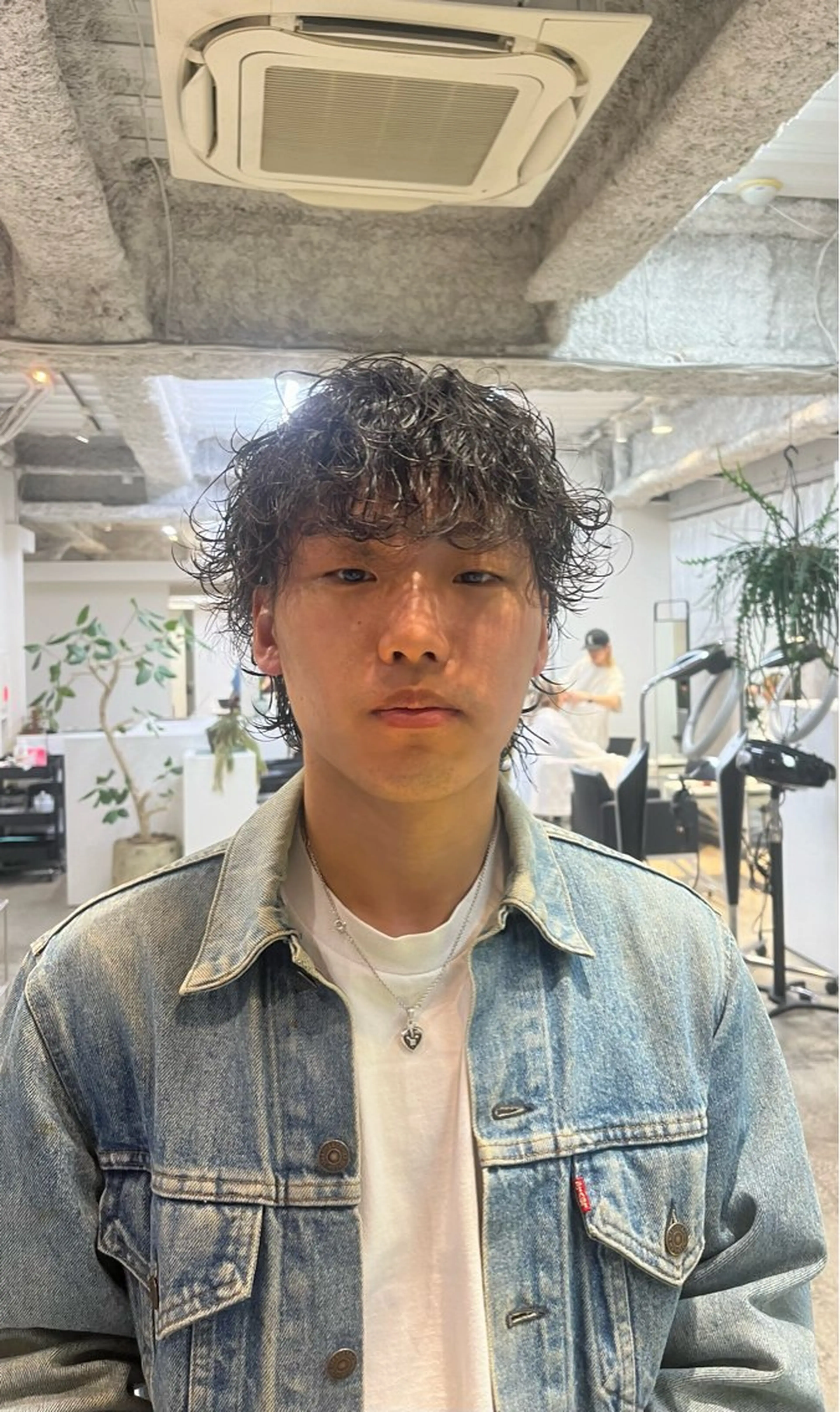 パーマ メンズ メンズパーマ 波巻きパーマ カット パーマ ANY/メンズ特化/ シバヤ　ユウキのヘアスタイル