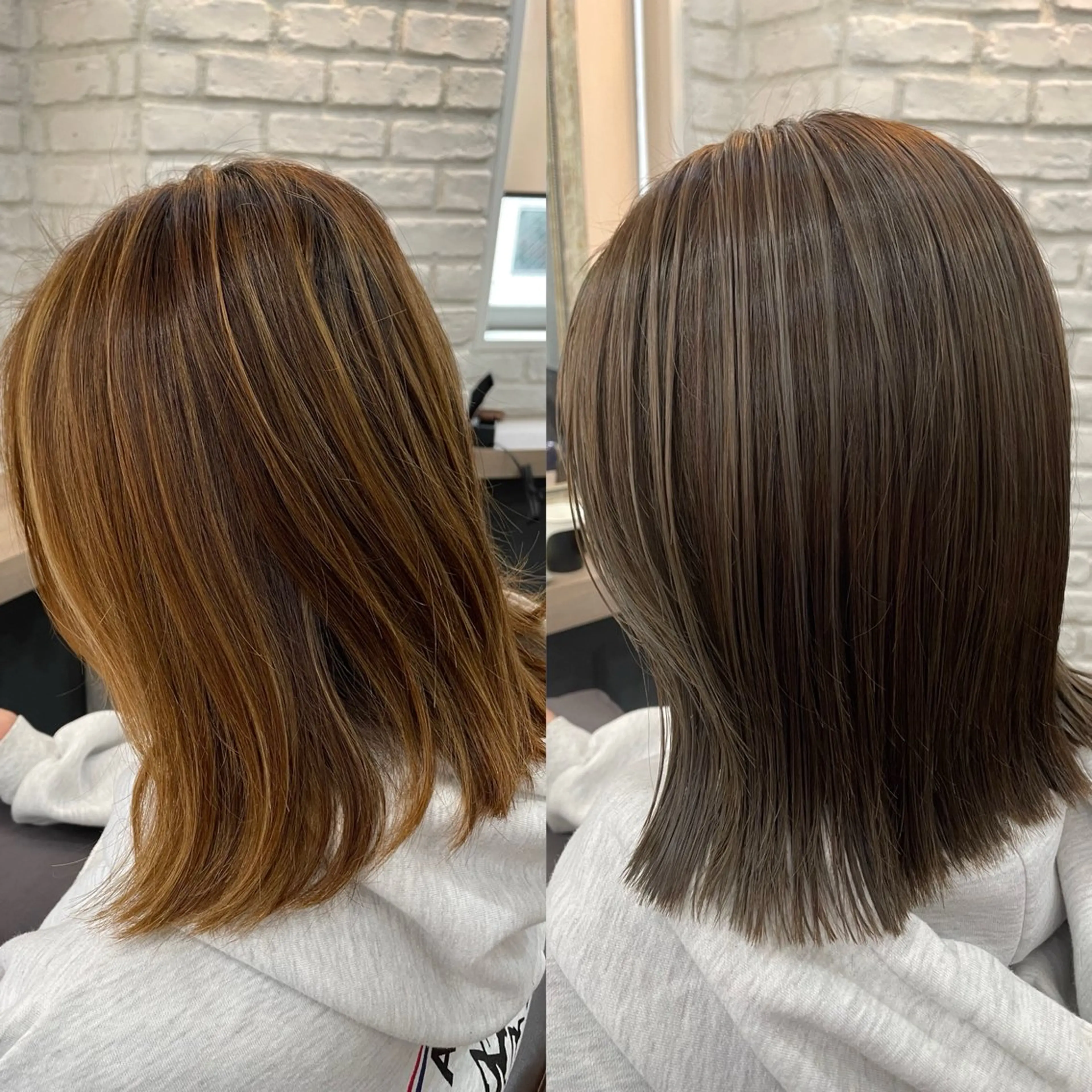 ミディアム カラー ハイライトカラー ハイライト カット ヘアカラー トリートメント ニューモヘア所属・【マンツーマン接客】 ✂︎🟡酒井司🟡のヘアスタイル