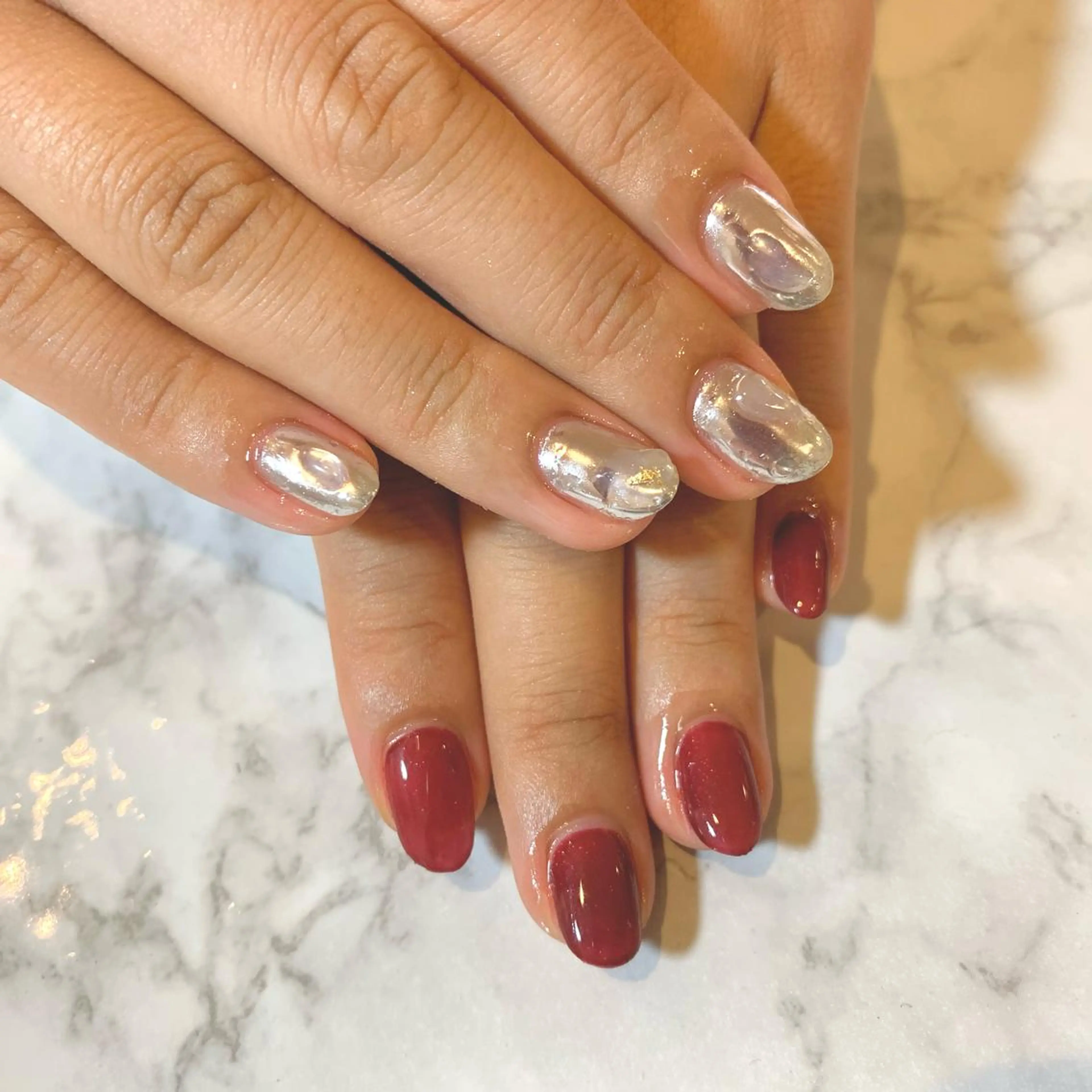 ネイル 岸本 みなみのネイルデザイン