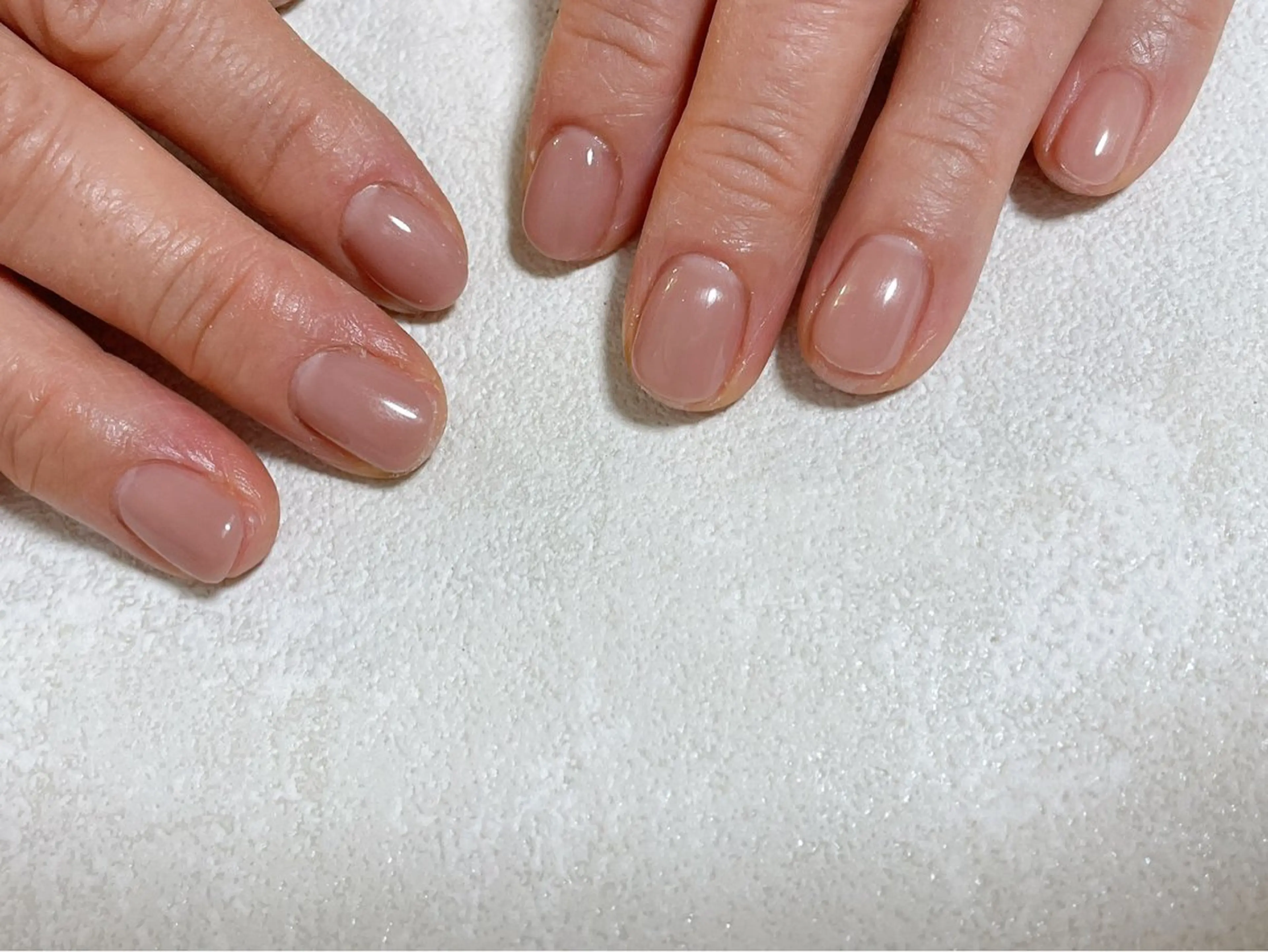 ネイル オーロラネイル ブルー フットネイル フレンチネイル ジェルネイル ハンドネイル kiki nail たまプラーザのネイルデザイン