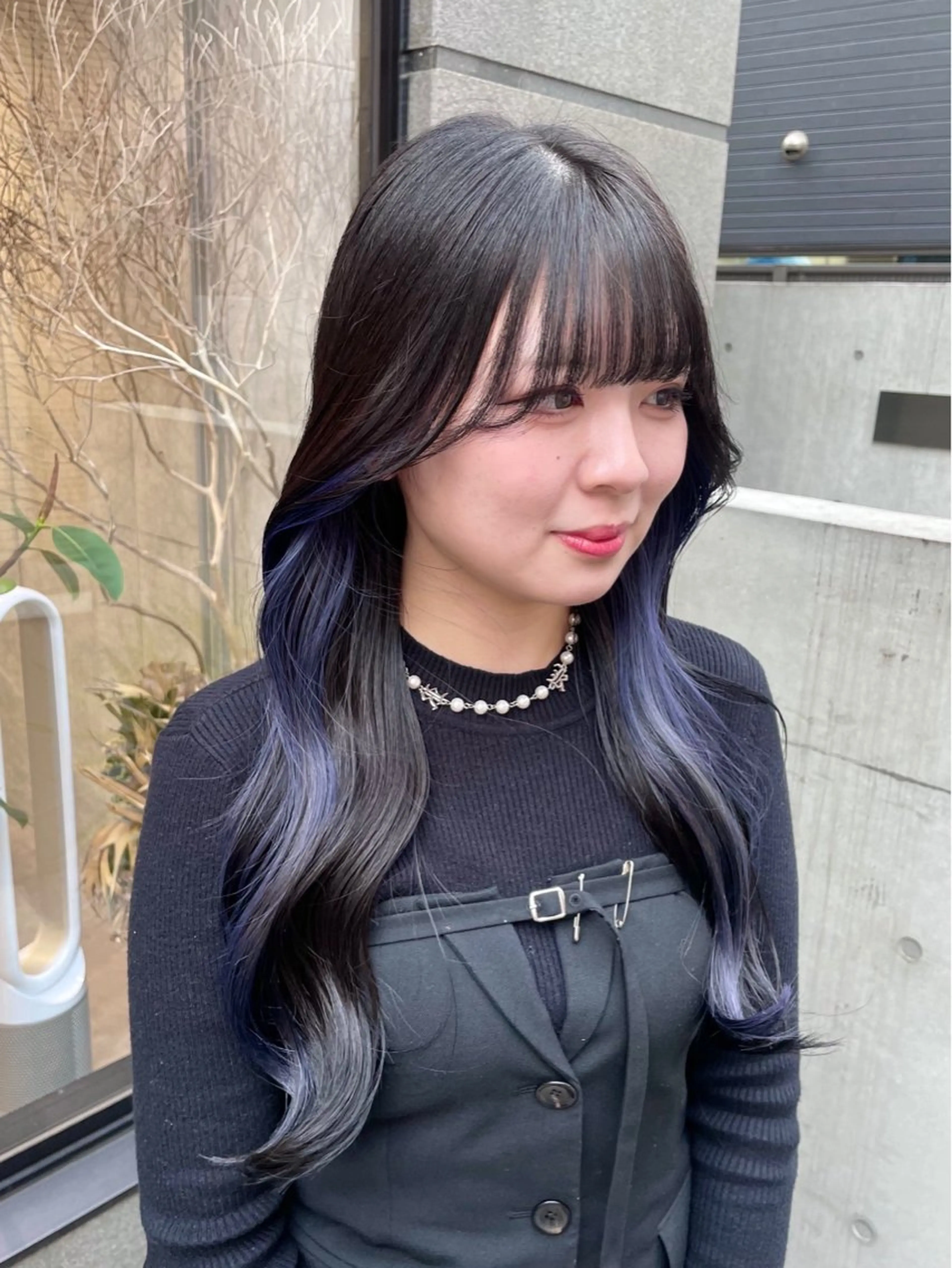 ロング カラー clam. yuu🦩のヘアスタイル