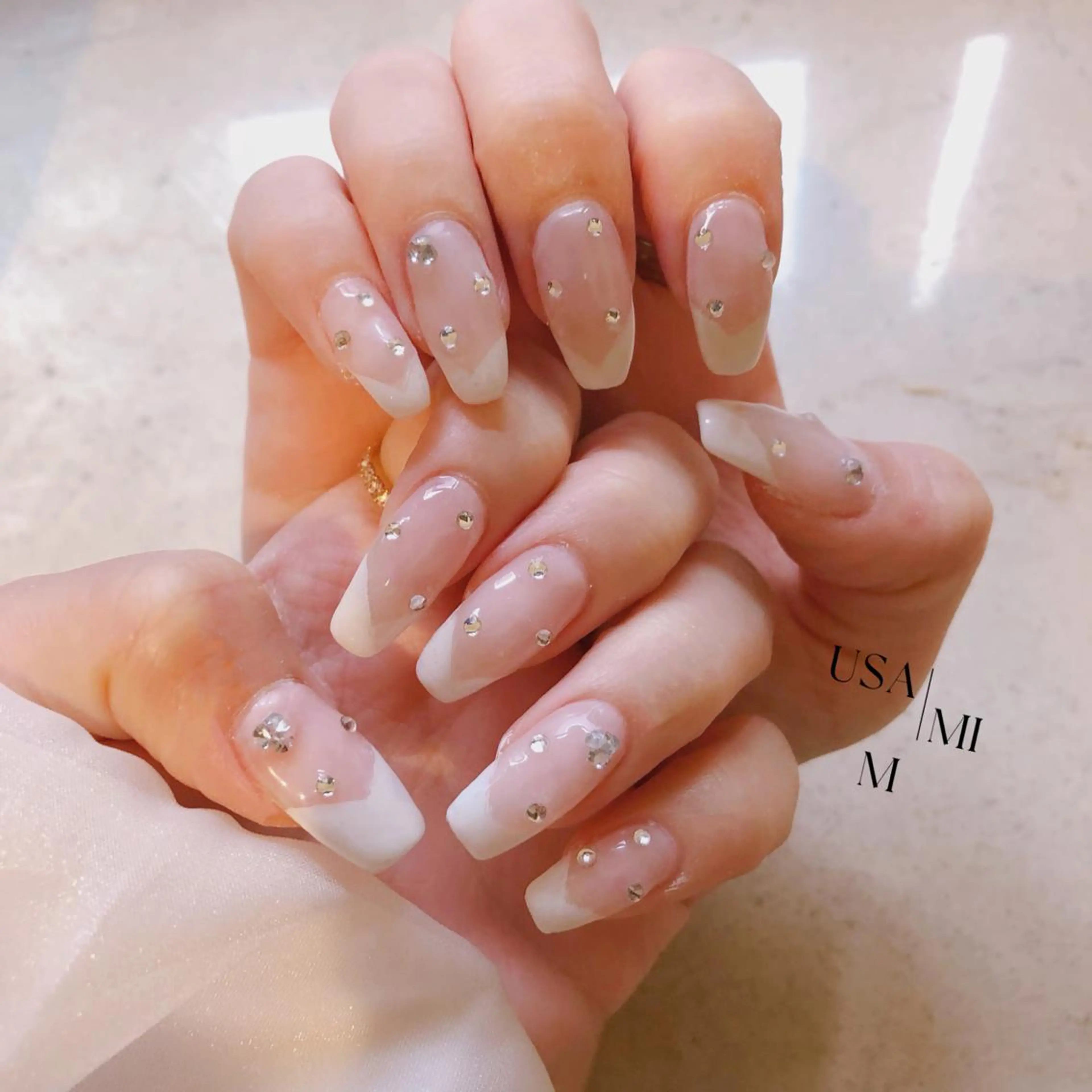 ミディアム USAMiMi 🐰💕のネイルデザイン
