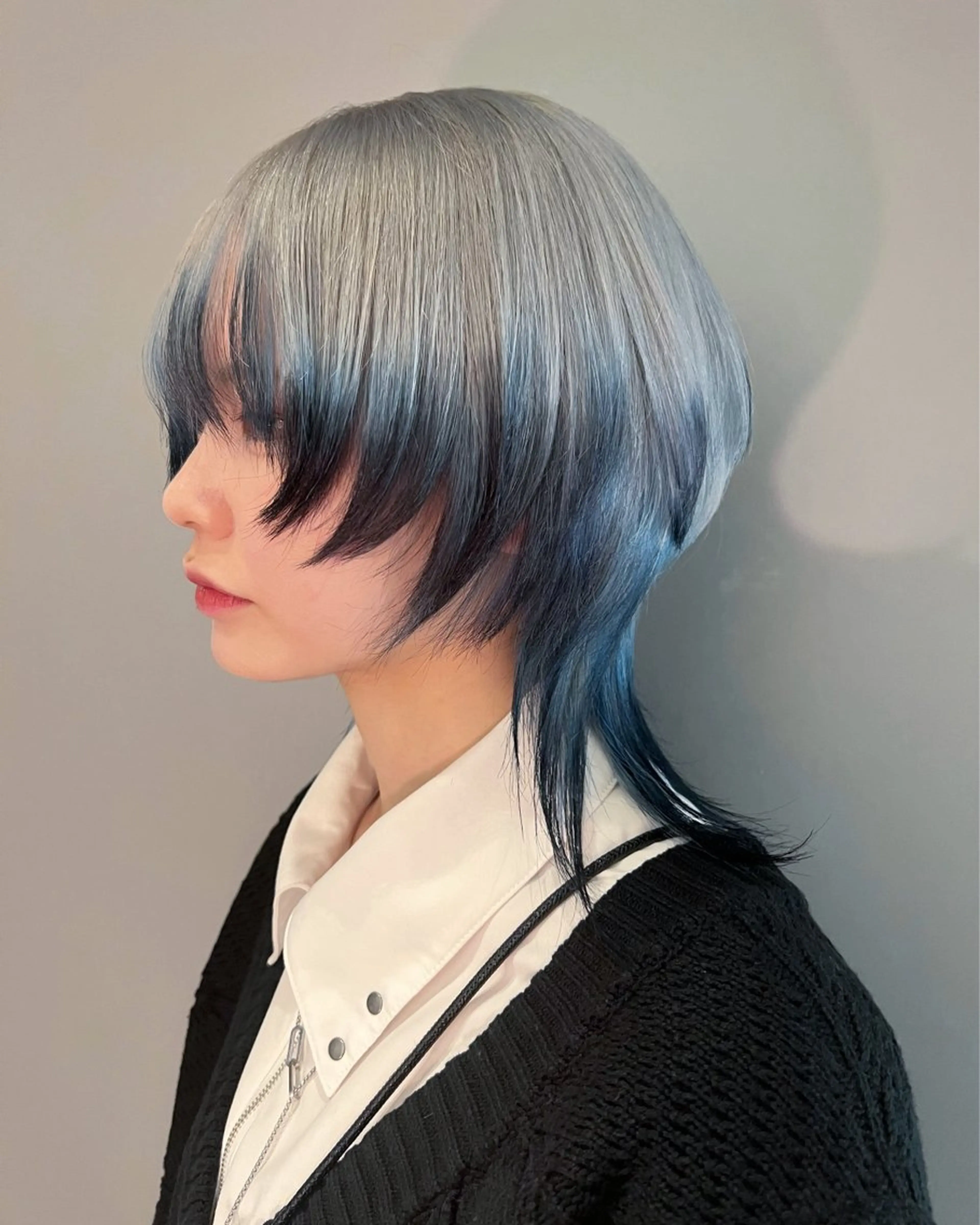 ミディアム カラー haco＋所属・圧倒的デザイン力 店長🎨RENAのヘアスタイル