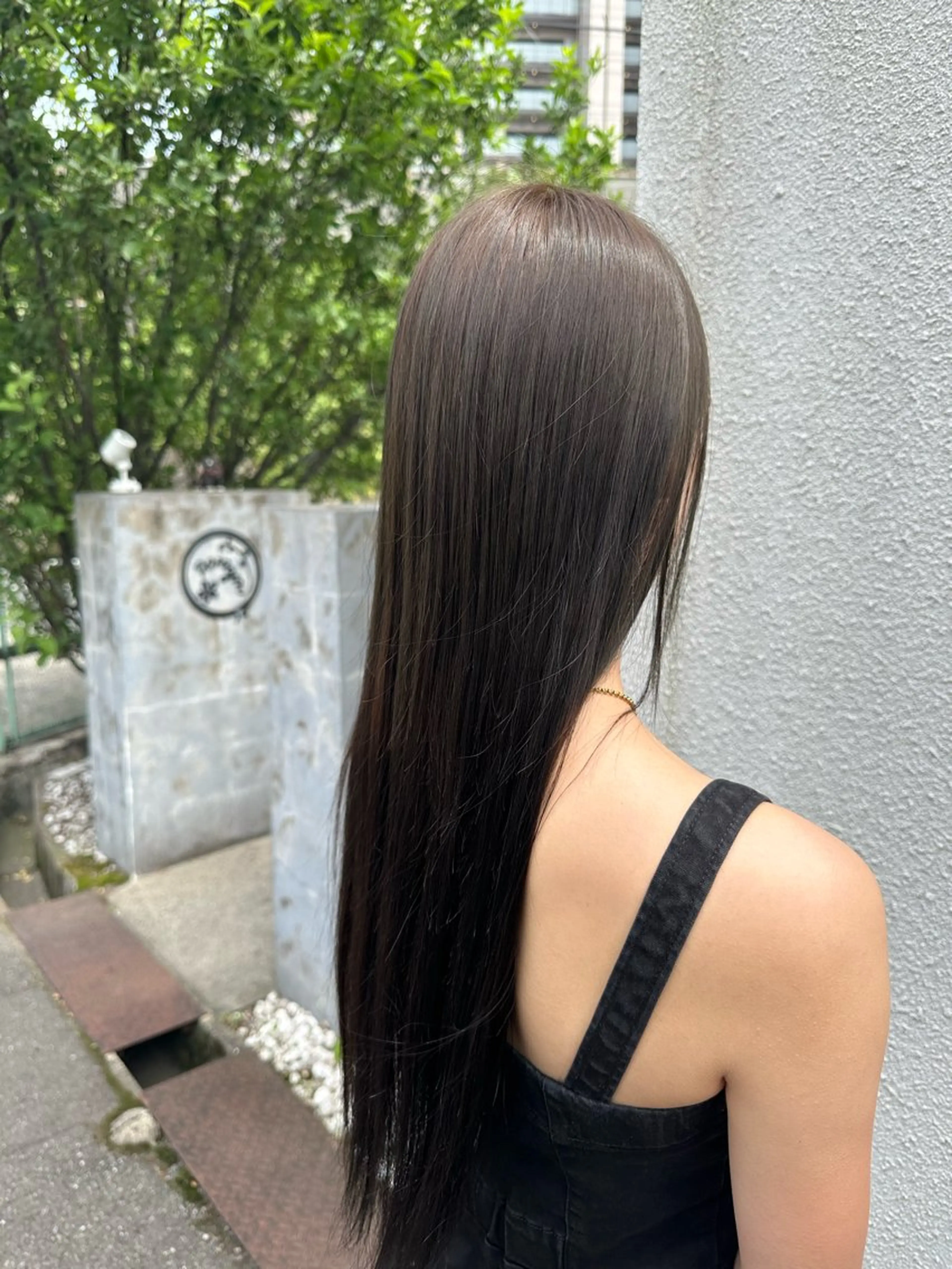 ロング カラー ヘアカラー 安達 望のヘアスタイル