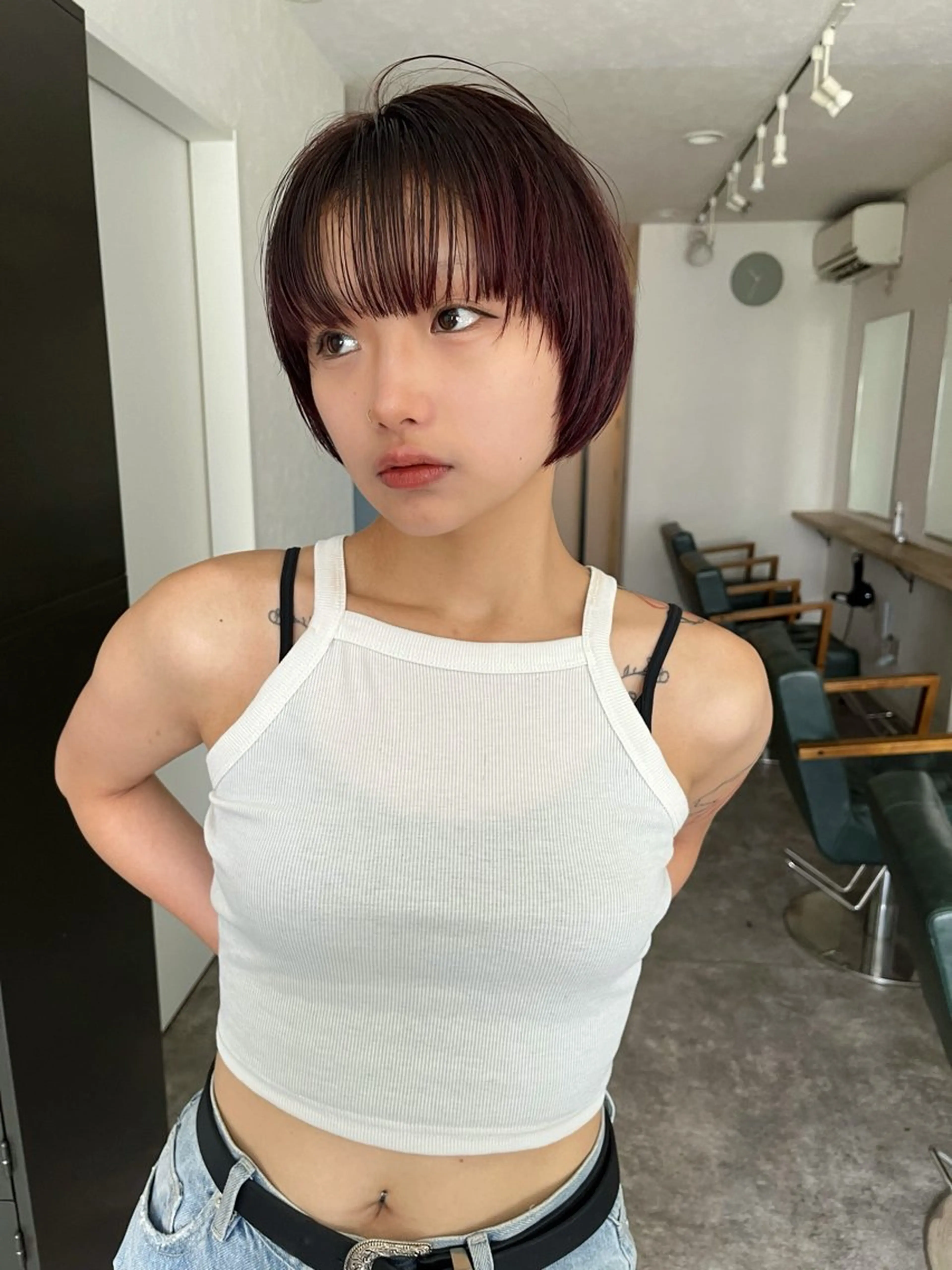 ショート カラー 金井京介/レイヤー /ボブパーマのヘアスタイル