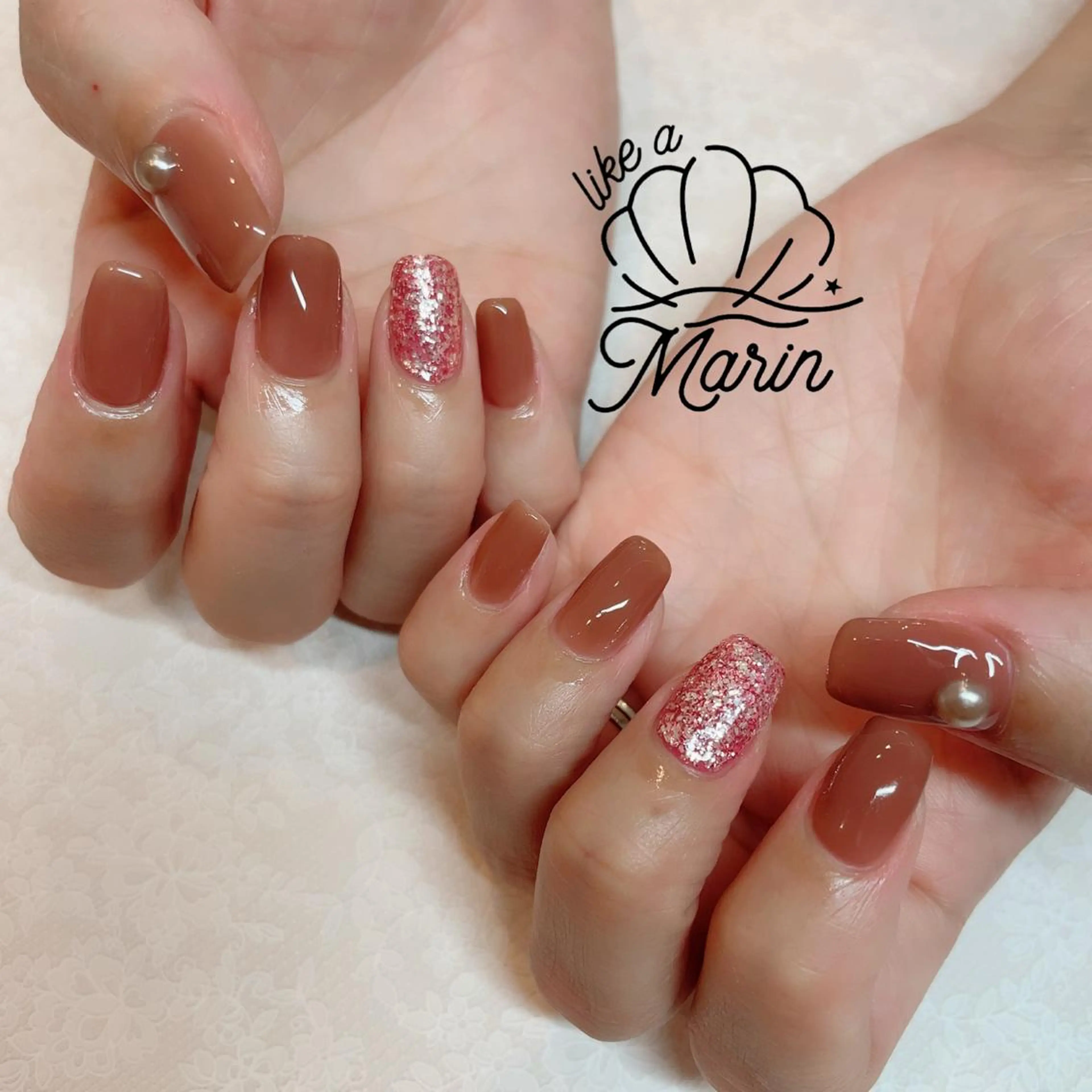 ネイル Serenity by Mari所属・Shinozaki mariのネイルデザイン