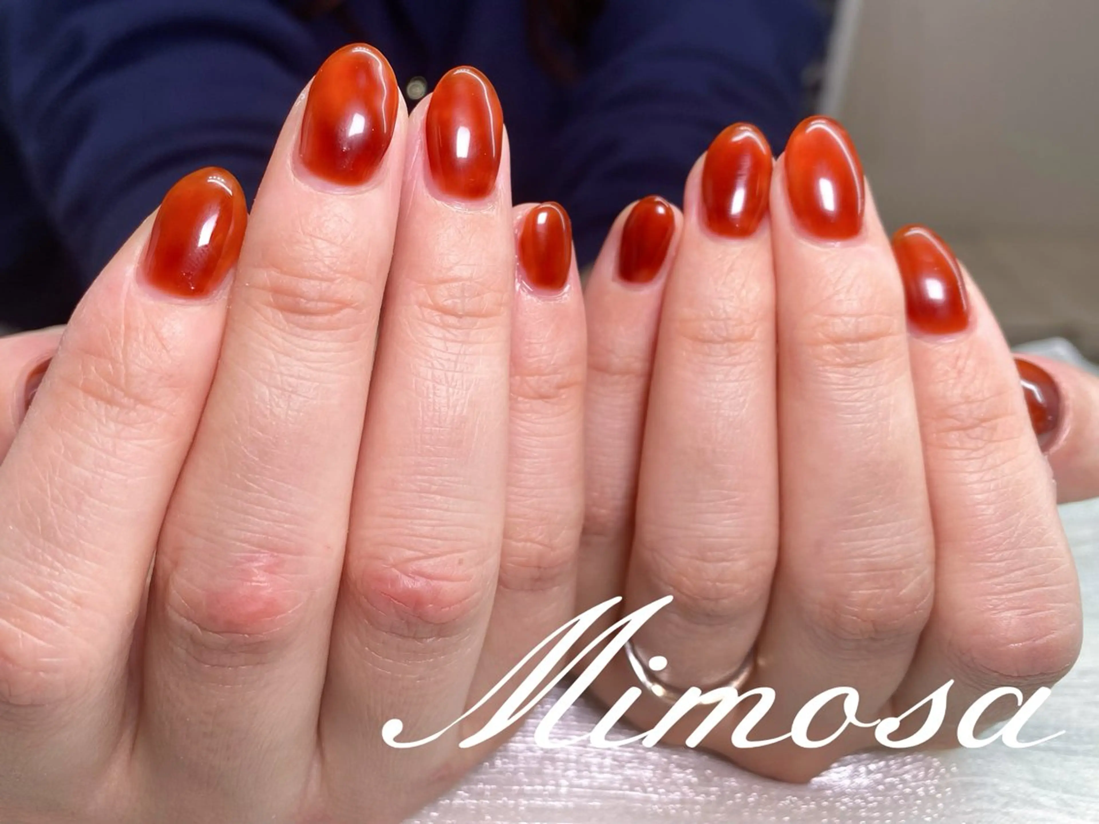 ネイル ハンドネイル 💛Mimosa💛 吉祥寺のネイルデザイン
