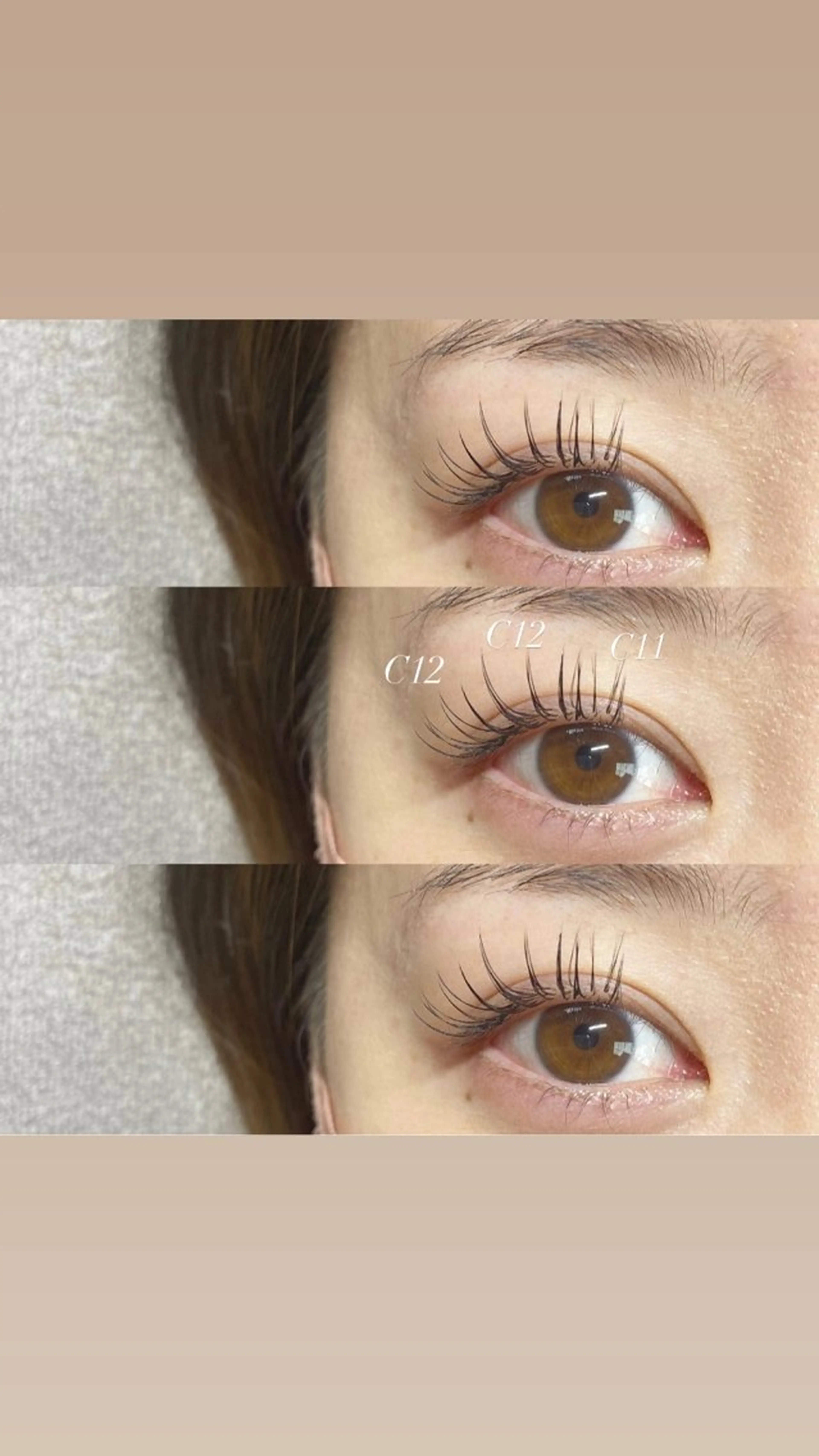 マツエク・マツパ minette【ミネット】所属・大久保 円香のマツエク・マツパデザイン