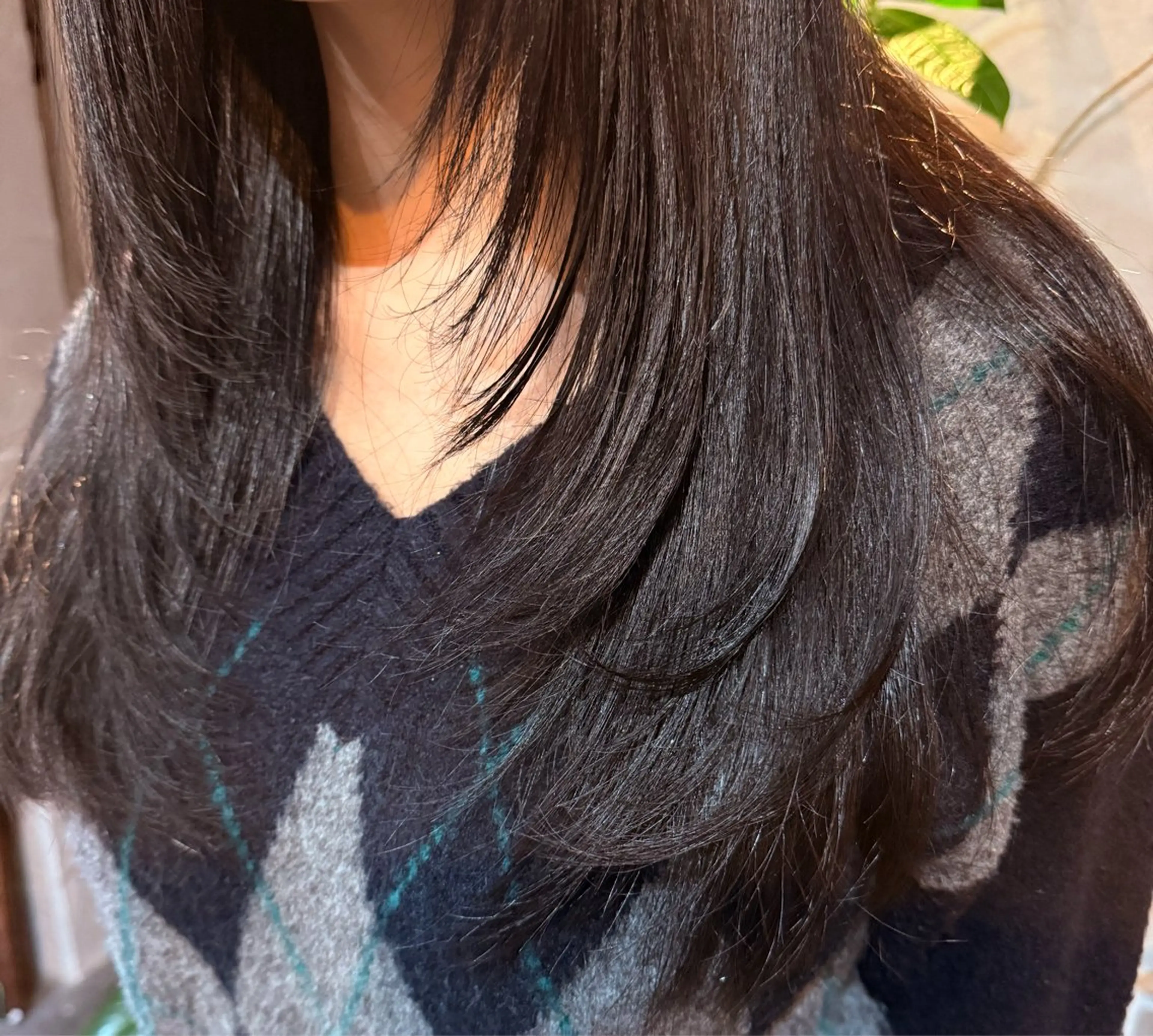 ロング カラー レイヤーカット カット ヘアカラー 髪質改善&艶髪 miroa (ミロア)所属・天神/髪質改善カラー miroa/miyuのヘアスタイル