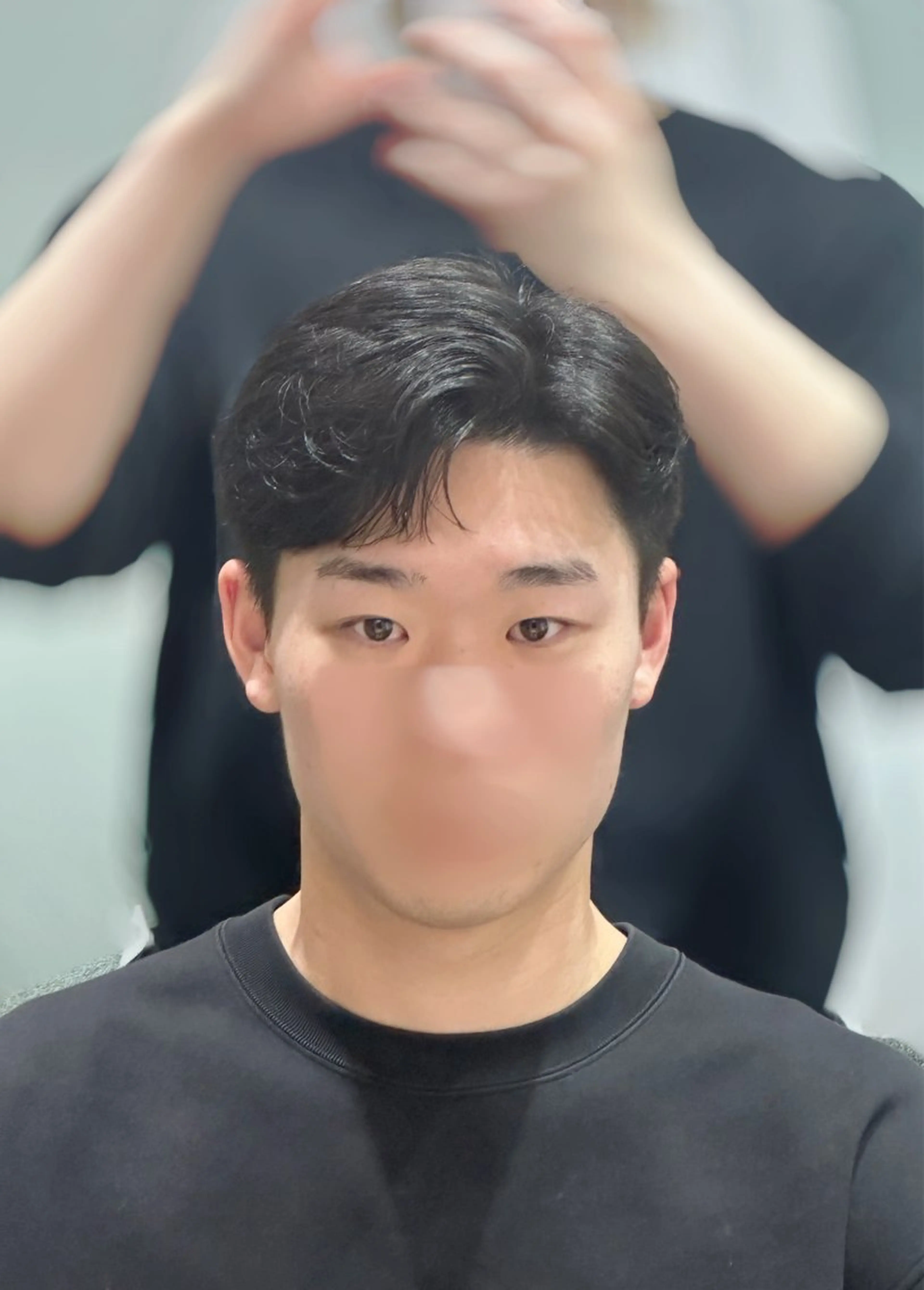 メンズ me by ,,梅田茶屋町所属・メンズ韓国ヘア/ 梅田/優月のヘアスタイル