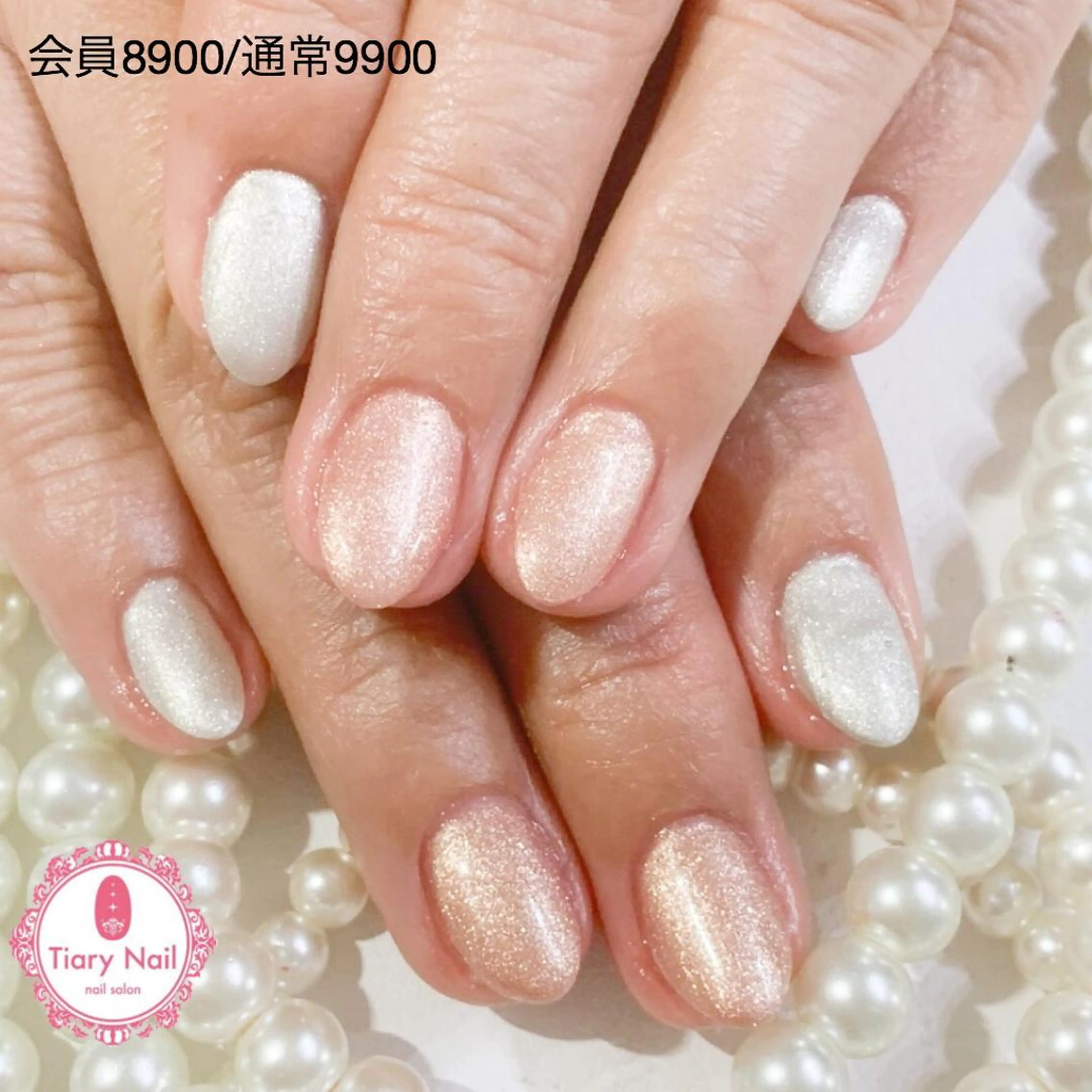 ネイル 桜ネイル 長さ出し オフィスネイル スカルプネイル シンプルネイル 💗🪽Tiary Nail🪽💗のネイルデザイン