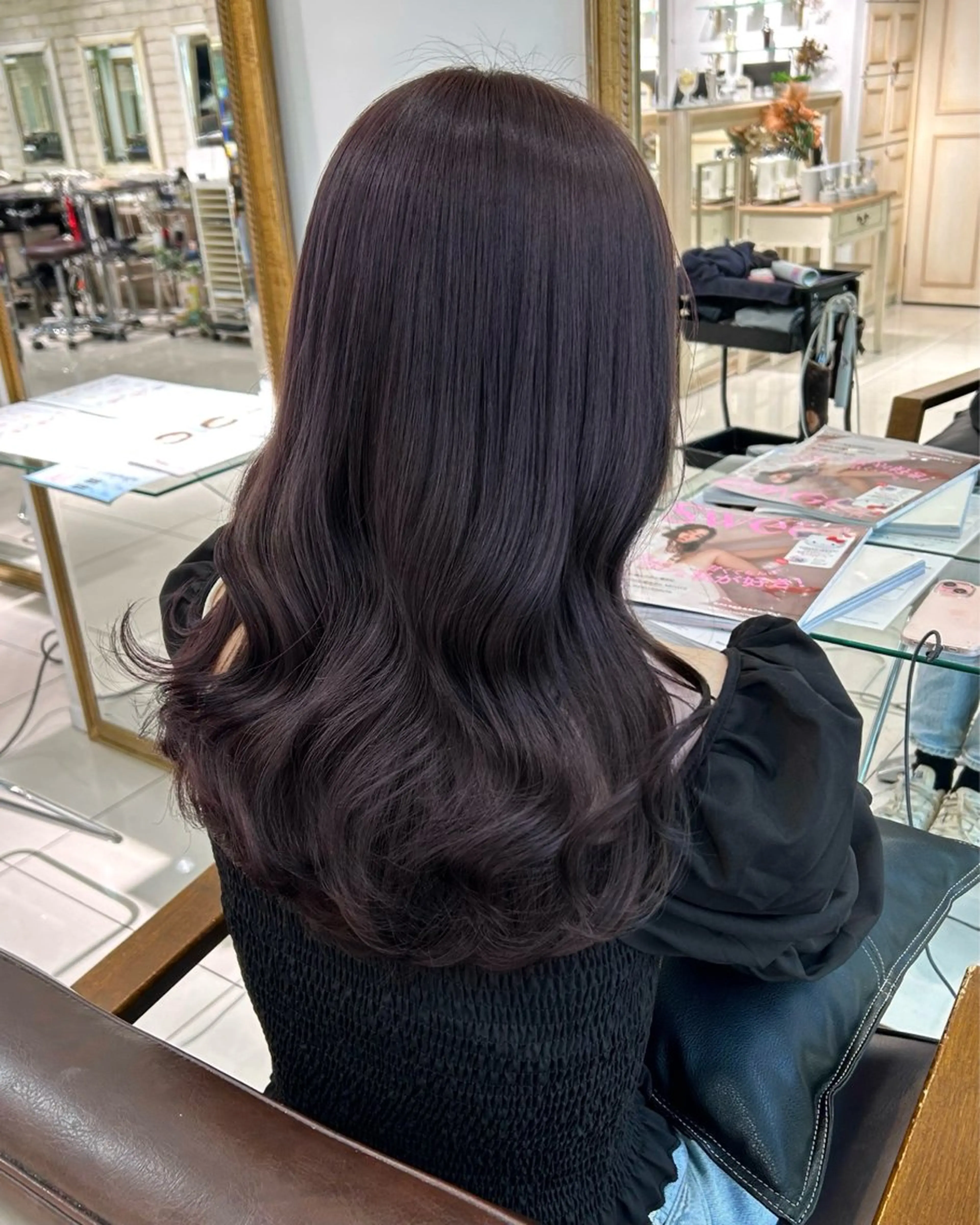 ロング カラー ヘアアレンジ 透明感カラー 髪質改善 ヘアカラー 透明感カラー ai🫧🪞のヘアスタイル