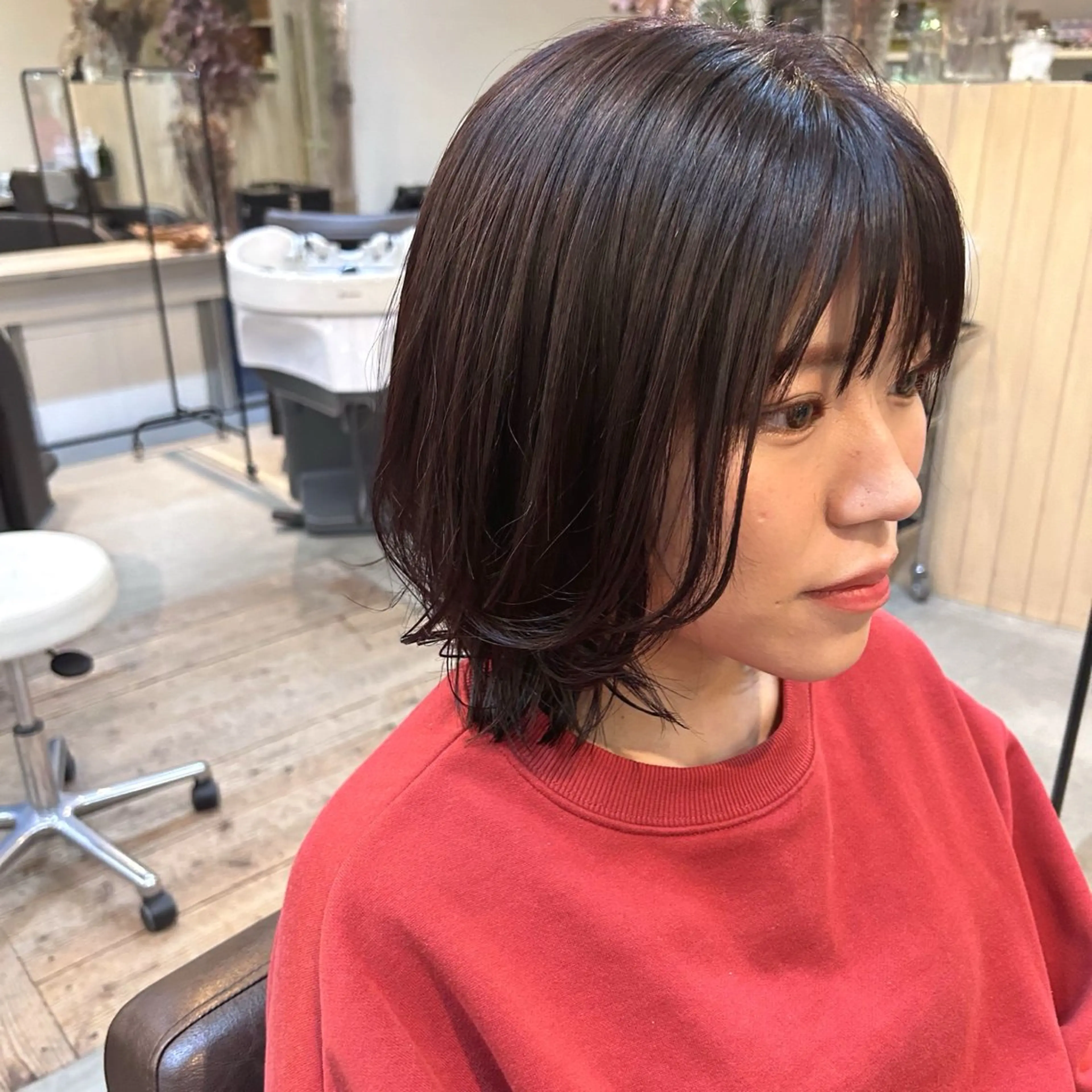 ミディアム カット ヘッドスパ kachina所属・綿貫 美雪のヘアスタイル