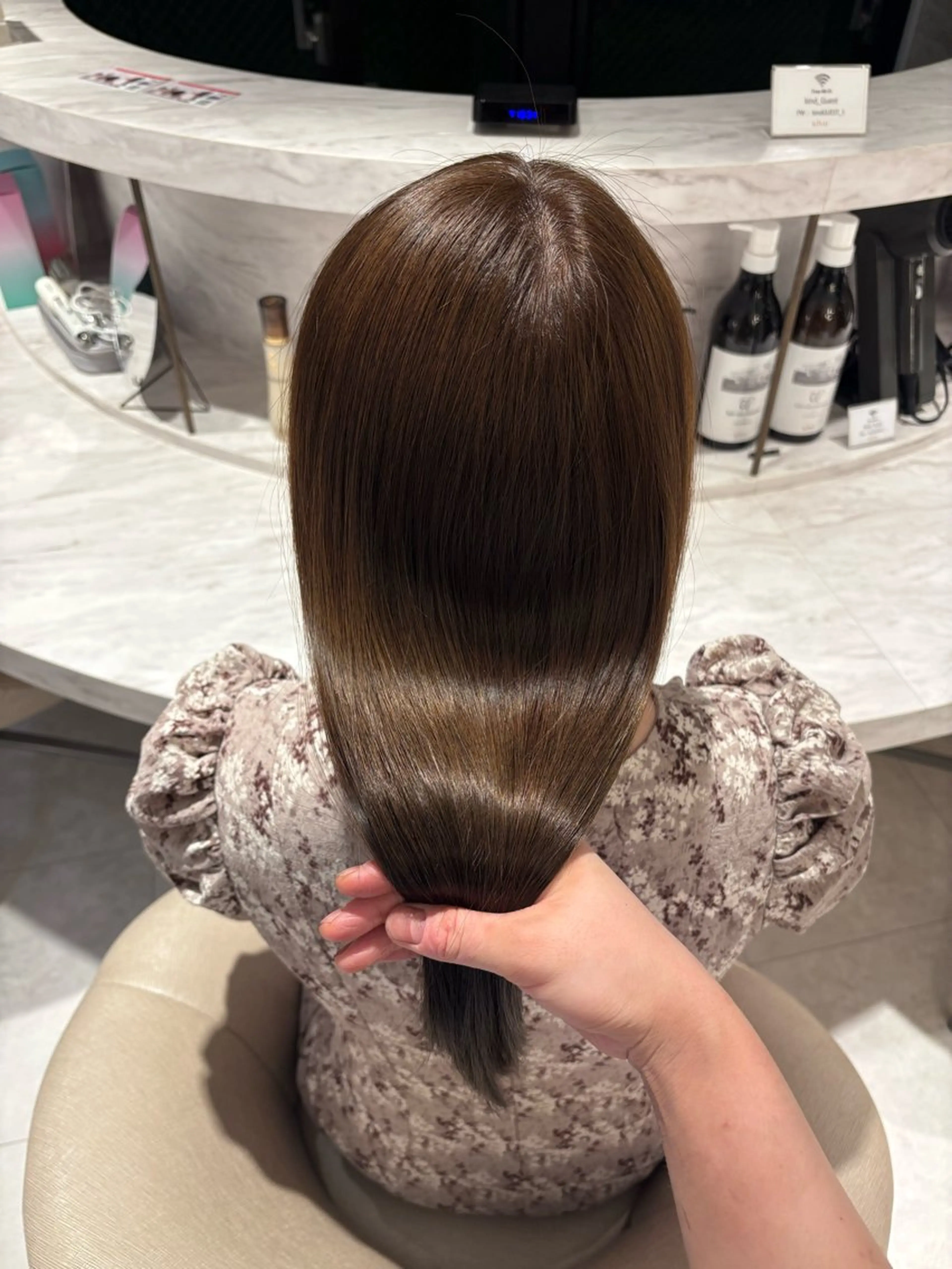 ロング ヘアカラー KIND所属・KIND 佐藤 和奏のヘアスタイル