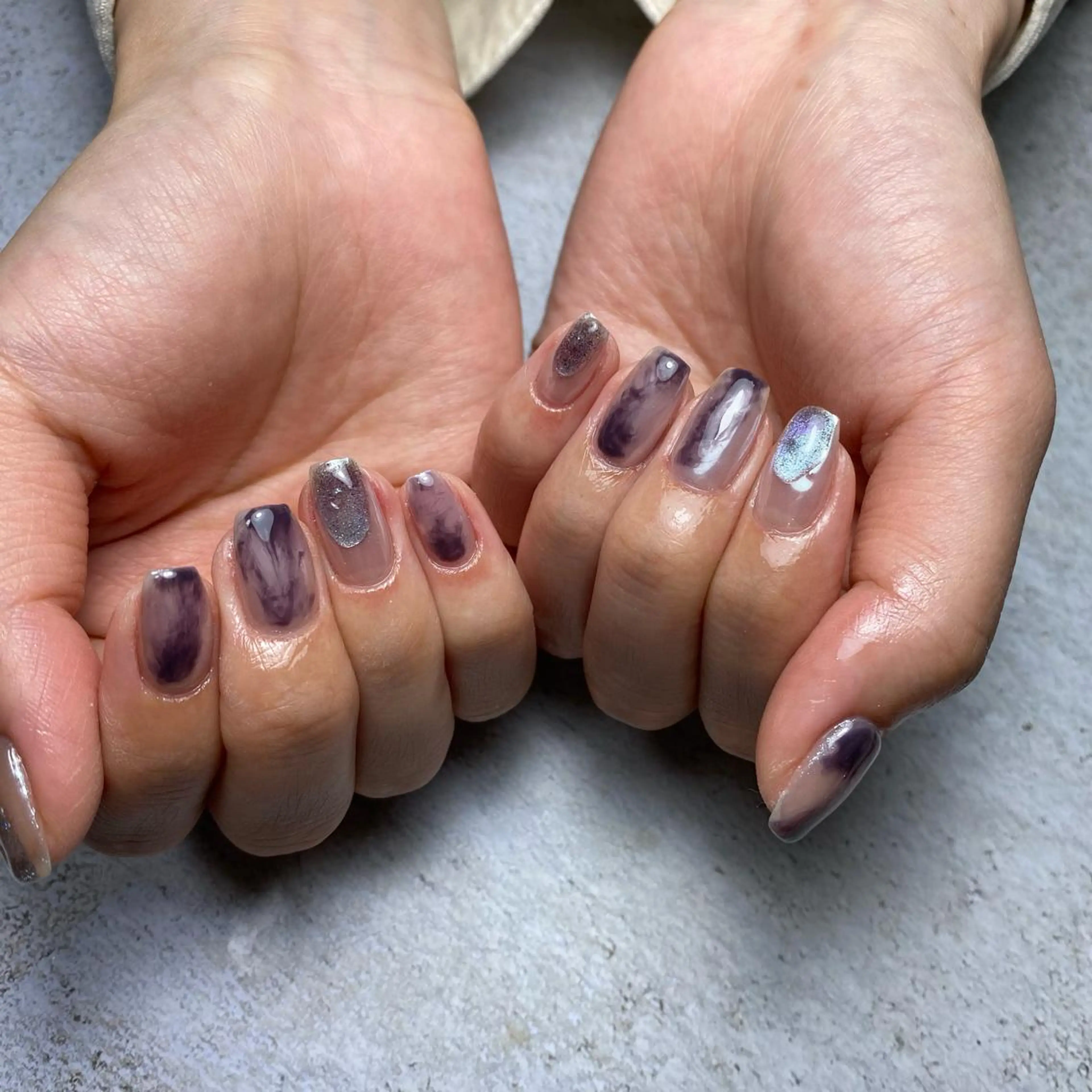 ネイル ハンドネイル Re:Smil所属・☺︎ NOZOMI☺︎のネイルデザイン