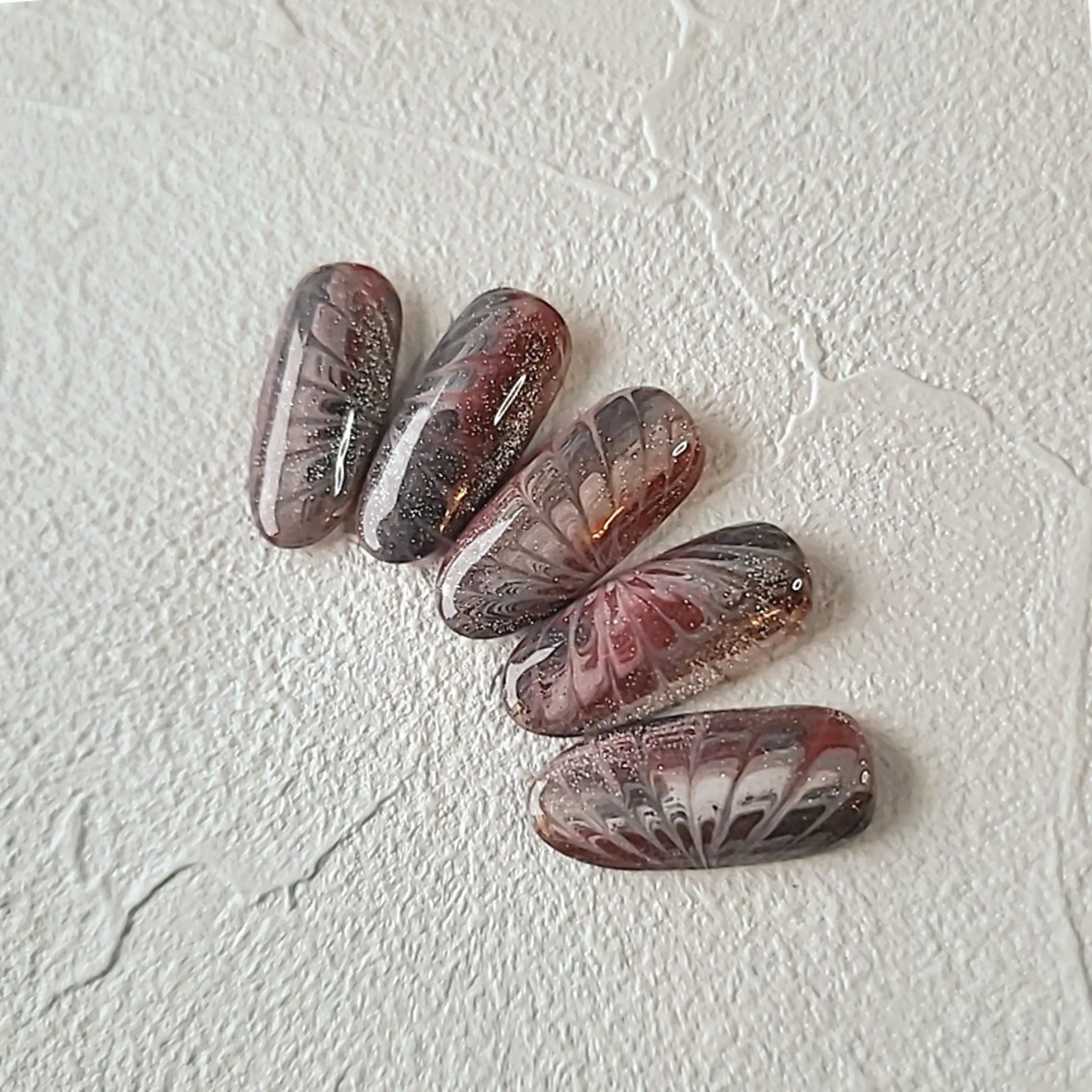 ネイル 大理石ネイル(マーブル) Nail Allure(ネイル アルーア)所属・Nail Allureのネイルデザイン